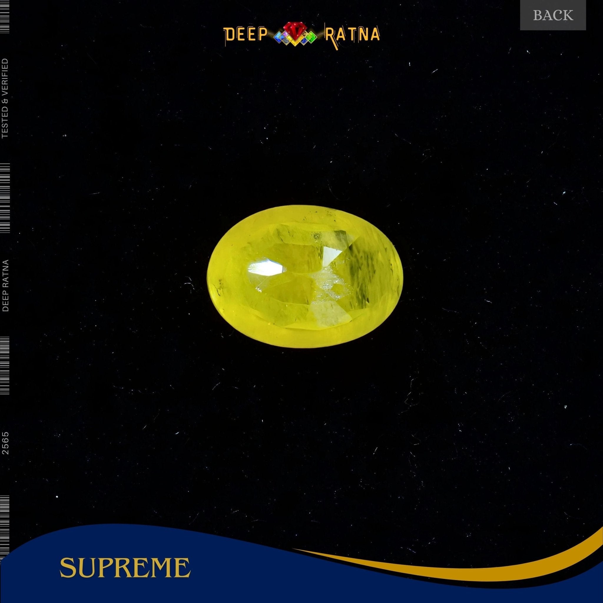 Yellow Sapphire 2.48 Carat (Thailand) - Deep Ratna