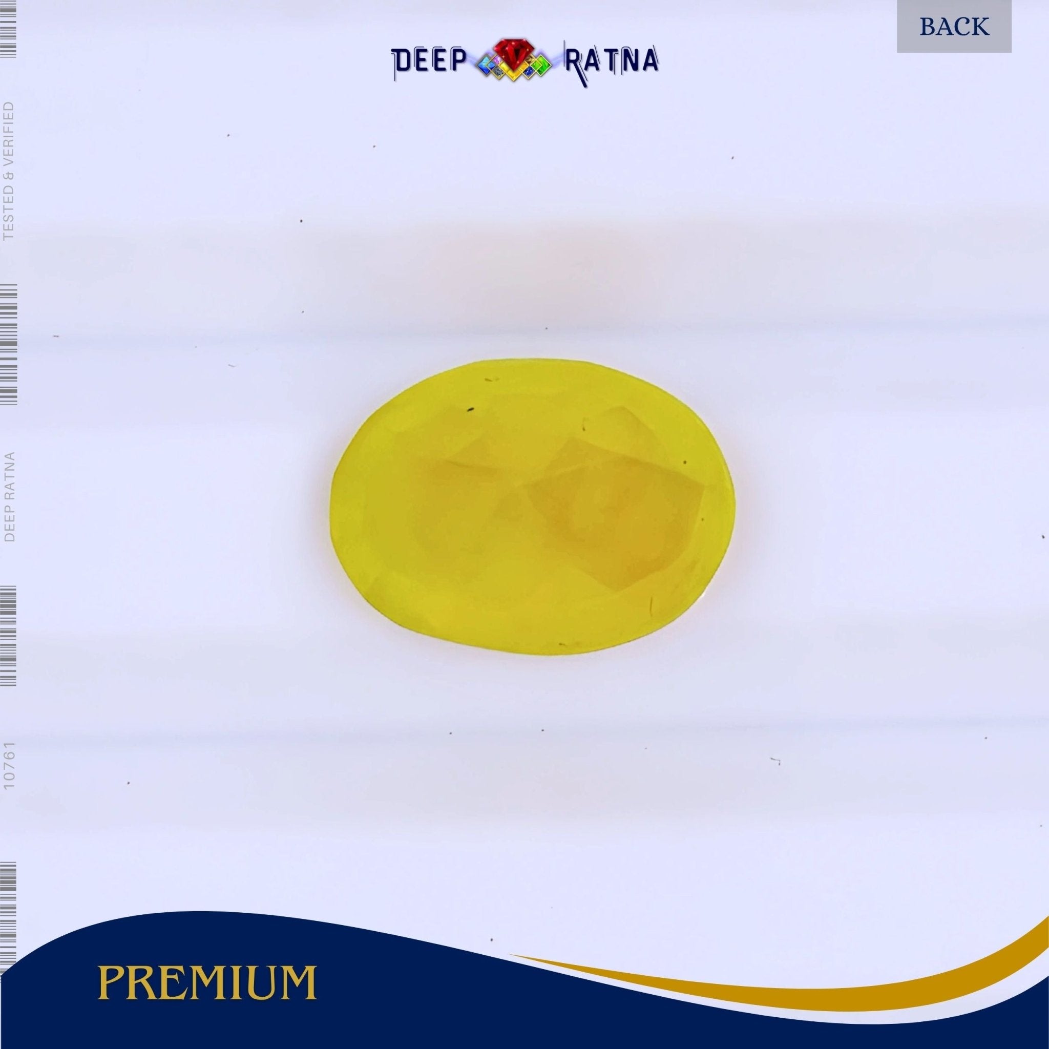 Yellow Sapphire 2.56 Carat (Thailand) - Deep Ratna