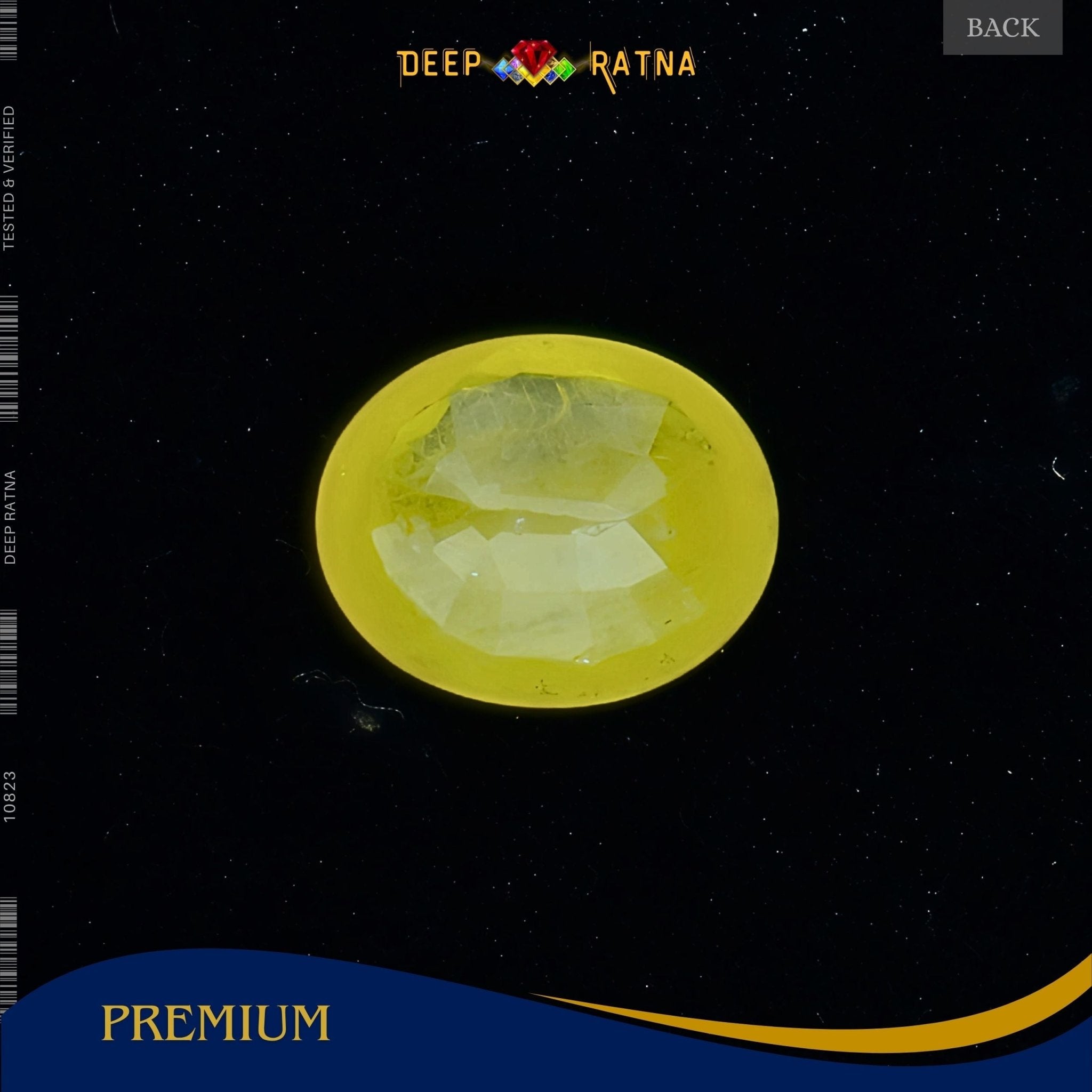 Yellow Sapphire 2.58 Carat (Thailand) - Deep Ratna