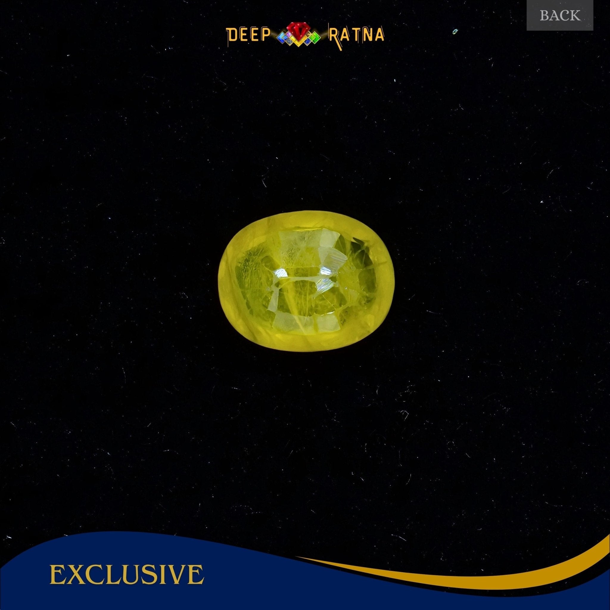 Yellow Sapphire 2.59 Carat (Thailand) - Deep Ratna