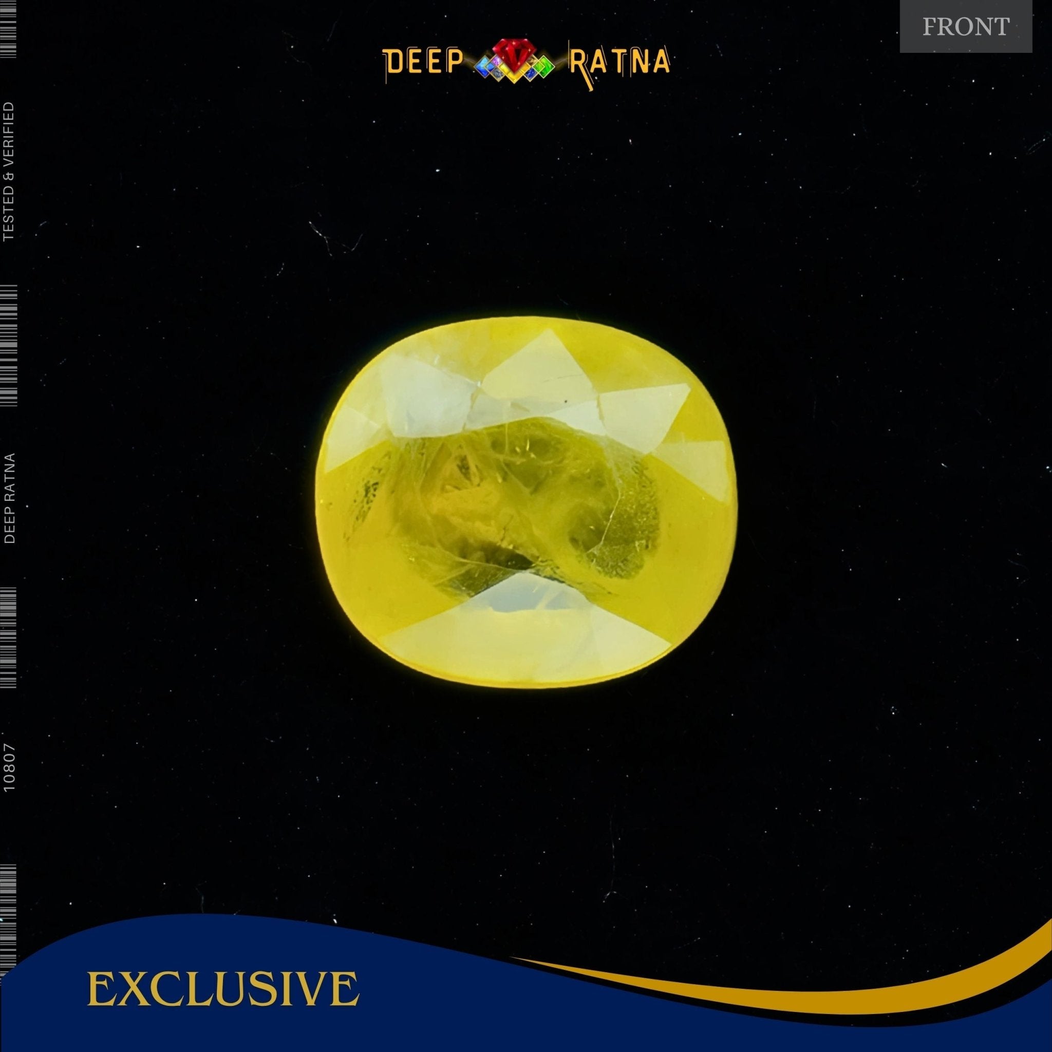 Yellow Sapphire 2.67 Carat (Thailand) - Deep Ratna