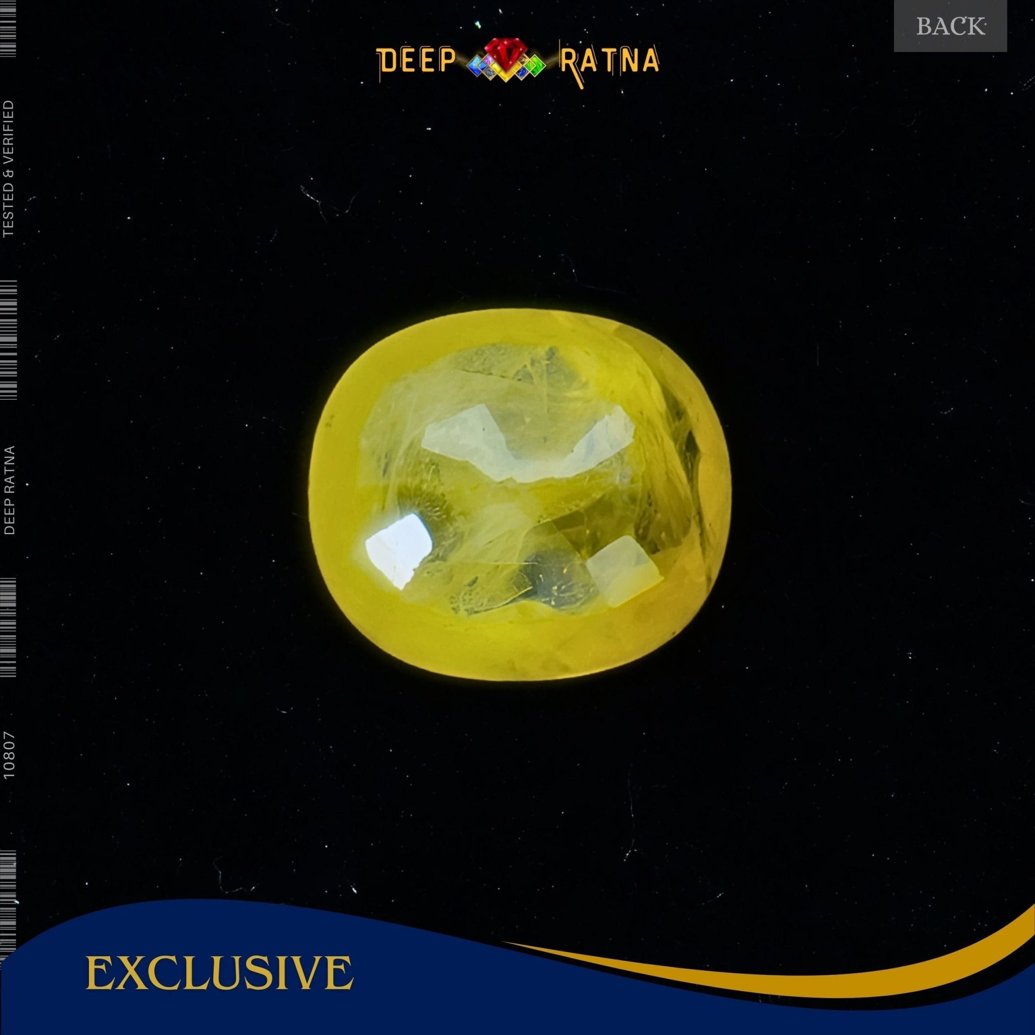 Yellow Sapphire 2.67 Carat (Thailand) - Deep Ratna