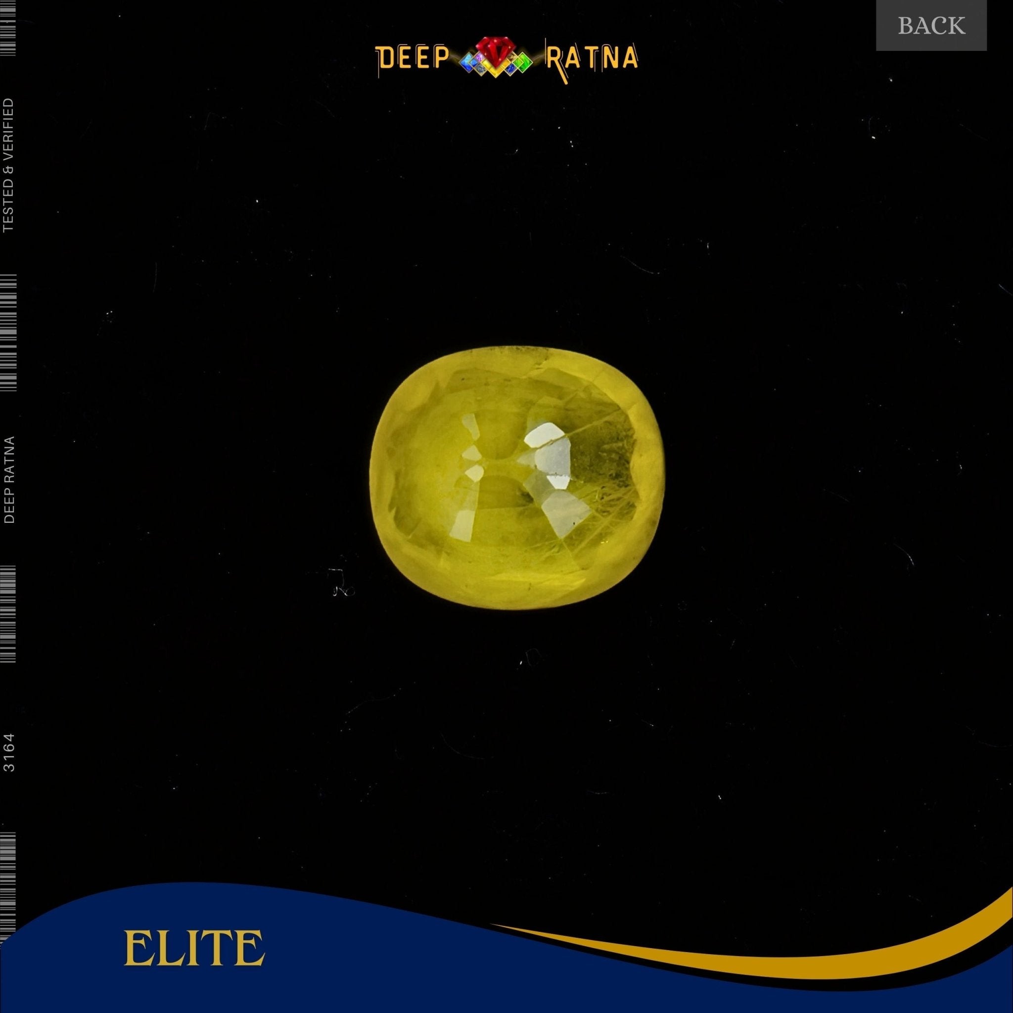 Yellow Sapphire 2.70 Carat (Thailand) - Deep Ratna