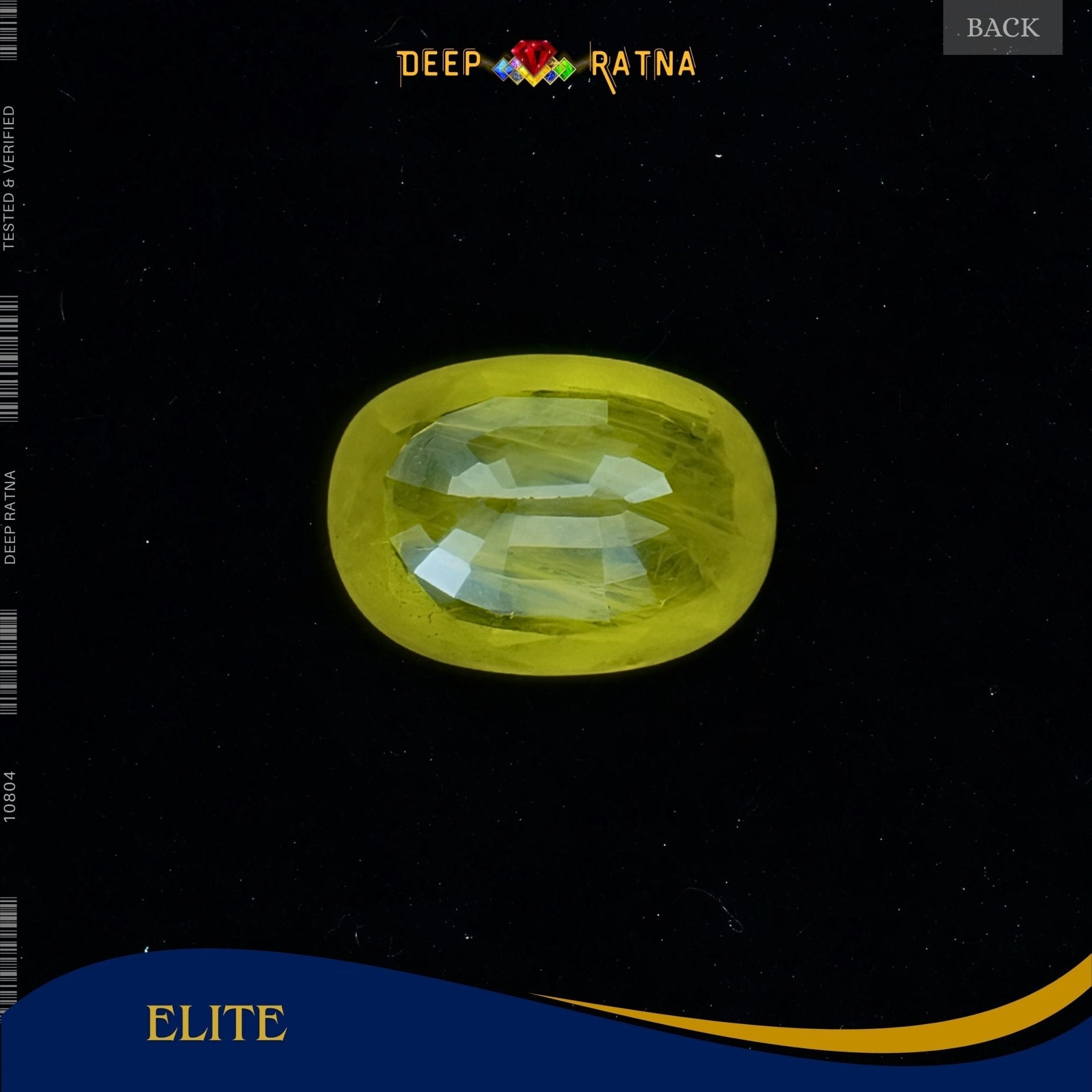 Yellow Sapphire 2.72 Carat (Thailand) - Deep Ratna