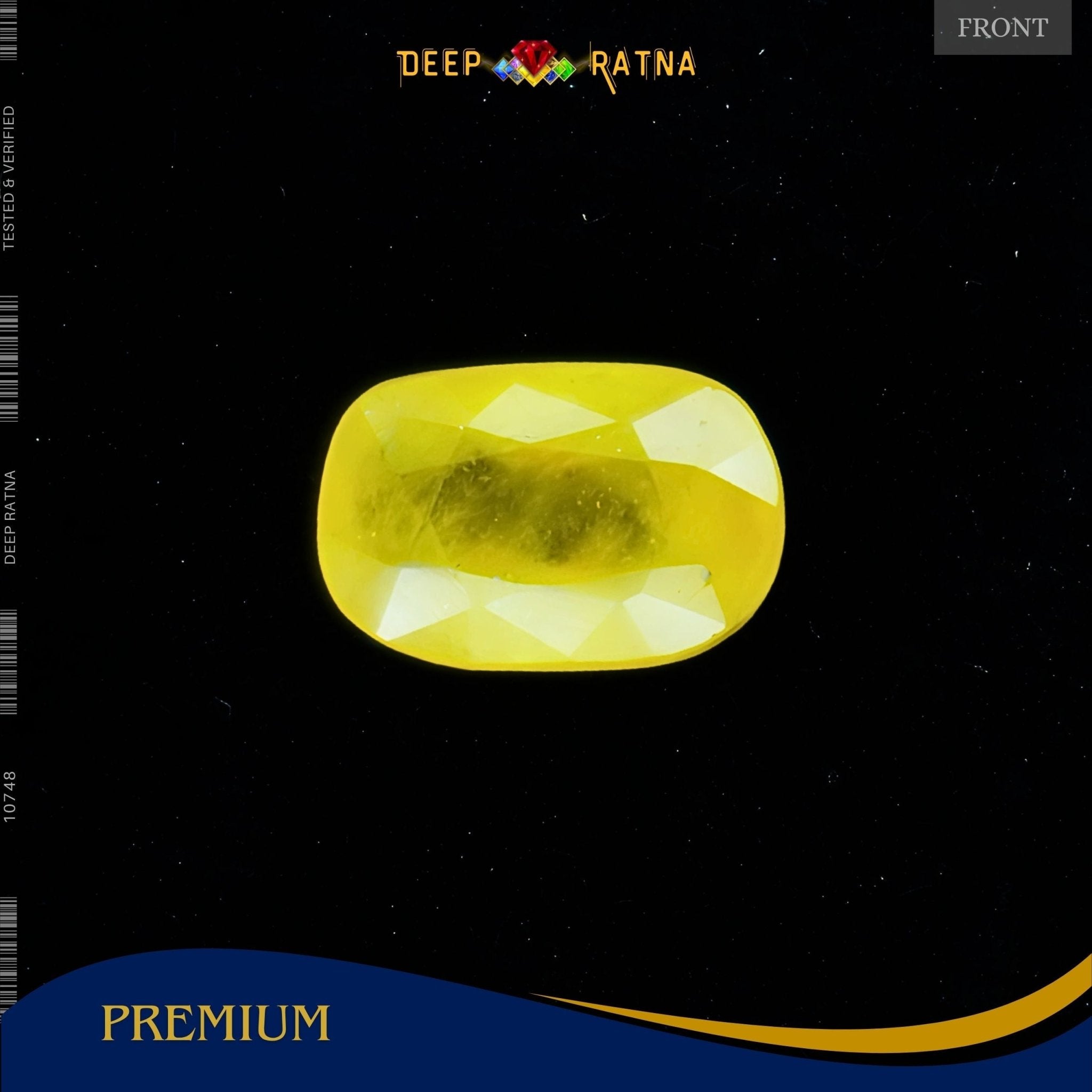 Yellow Sapphire 2.76 Carat (Thailand) - Deep Ratna
