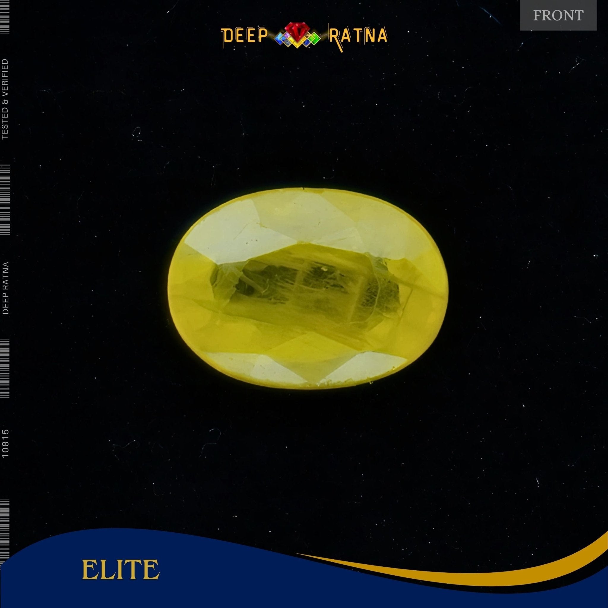 Yellow Sapphire 2.77 Carat (Thailand) - Deep Ratna