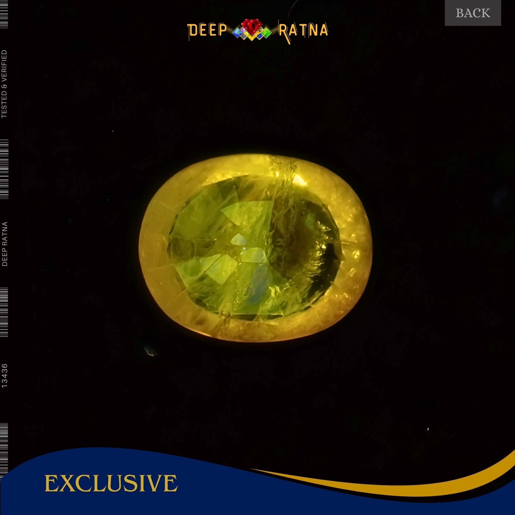 Yellow Sapphire 2.81 Carat (Thailand) - Deep Ratna