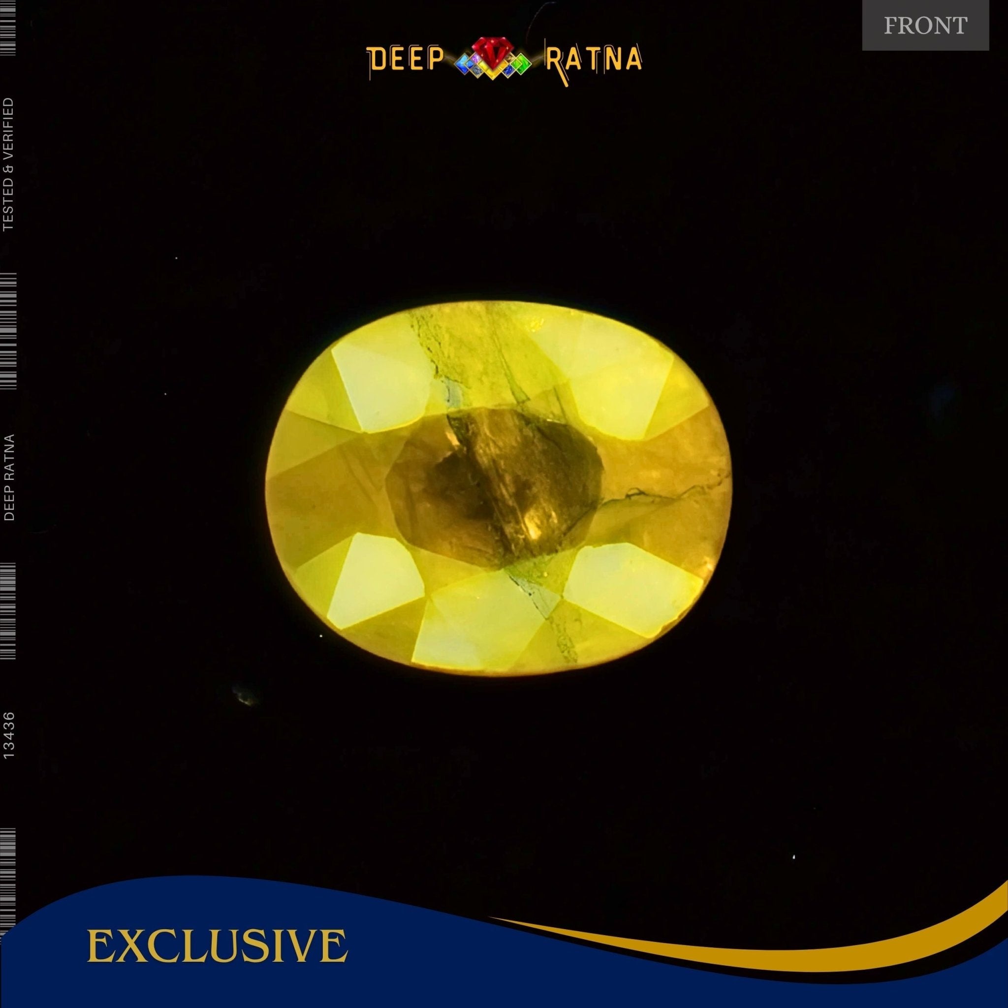 Yellow Sapphire 2.81 Carat (Thailand) - Deep Ratna