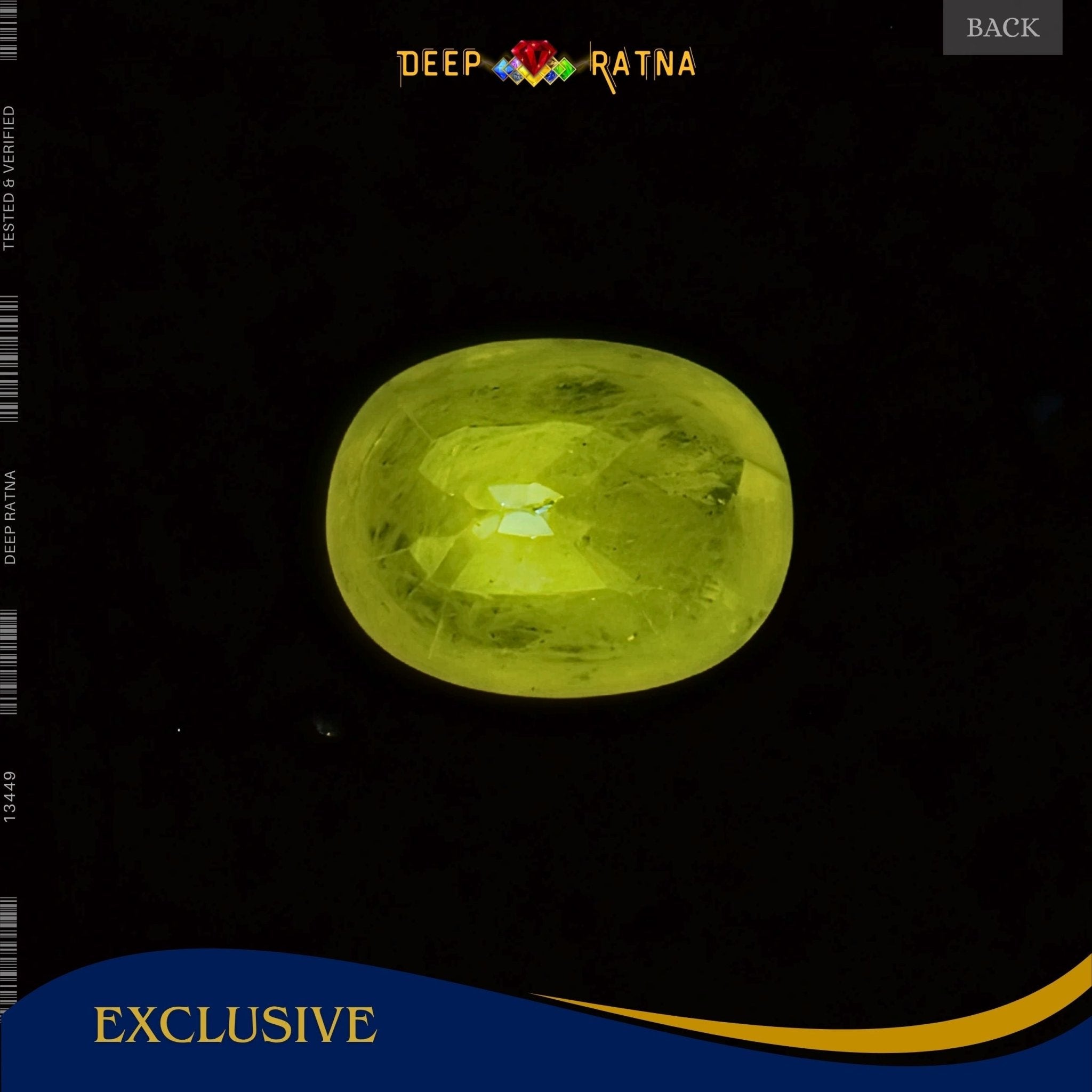 Yellow Sapphire 2.82 Carat (Thailand) - Deep Ratna
