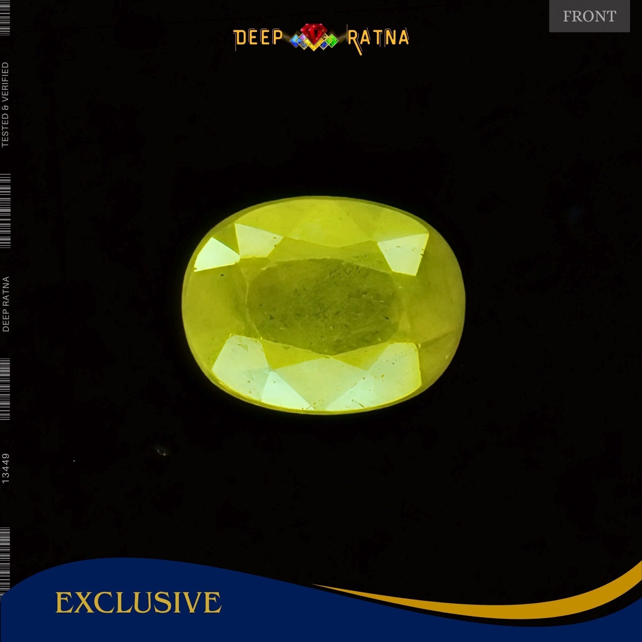 Yellow Sapphire 2.82 Carat (Thailand) - Deep Ratna