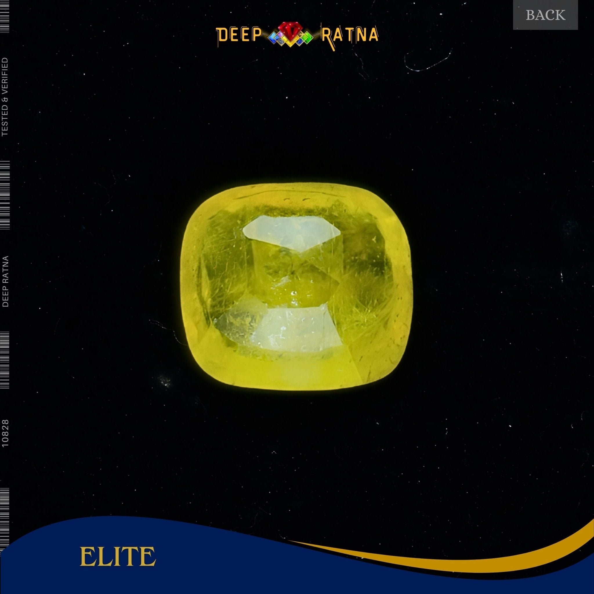 Yellow Sapphire 2.82 Carat (Thailand) - Deep Ratna