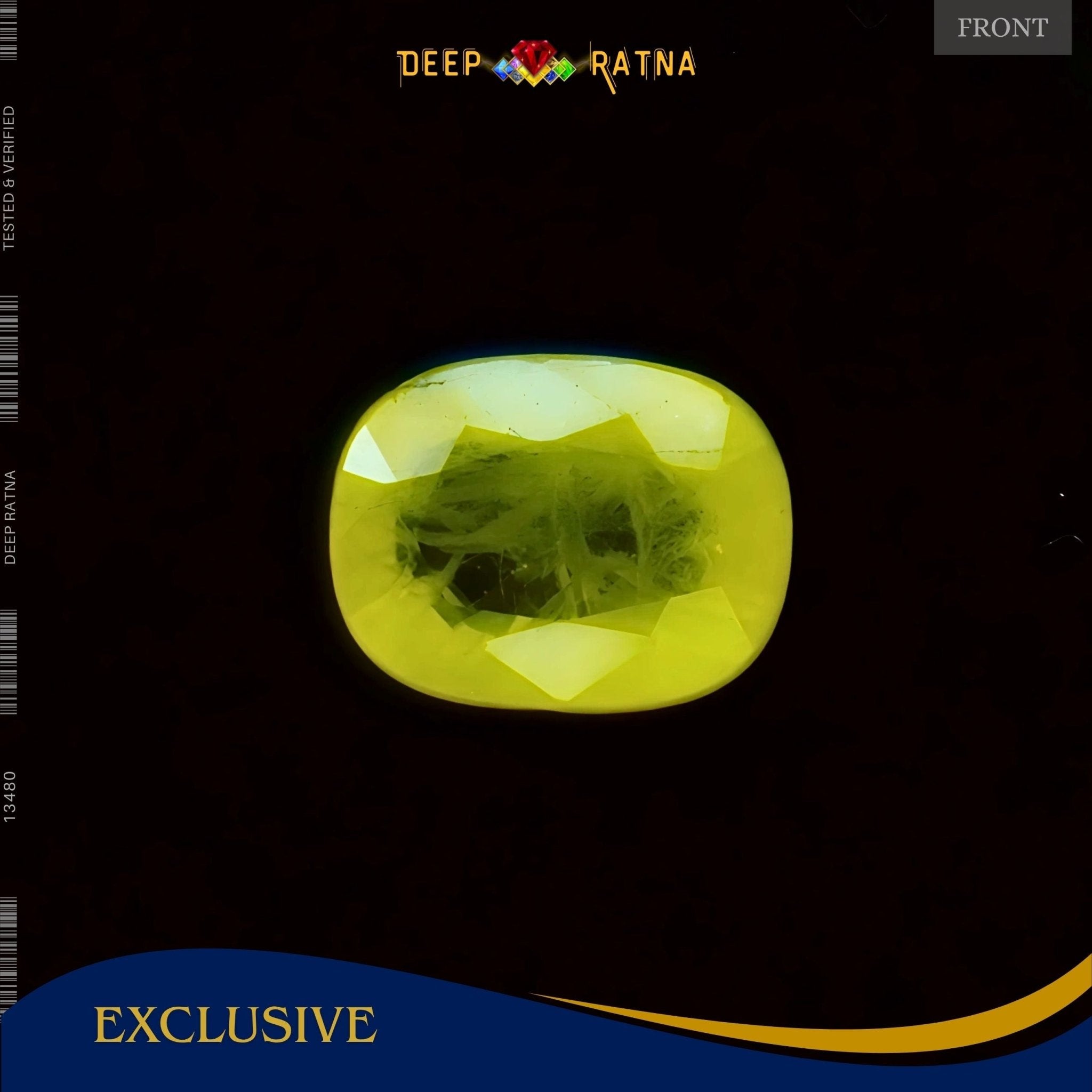 Yellow Sapphire 2.84 Carat (Thailand) - Deep Ratna