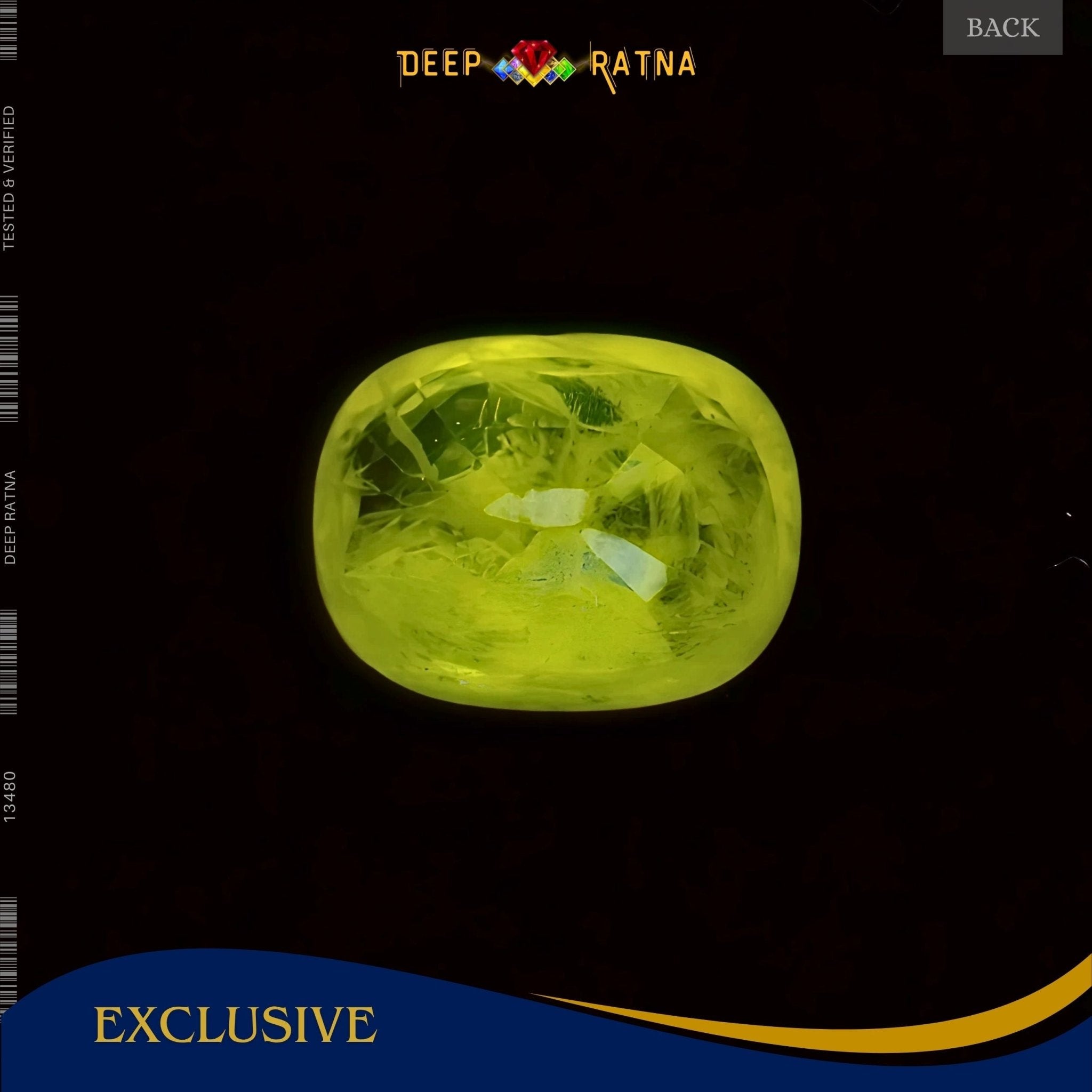 Yellow Sapphire 2.84 Carat (Thailand) - Deep Ratna