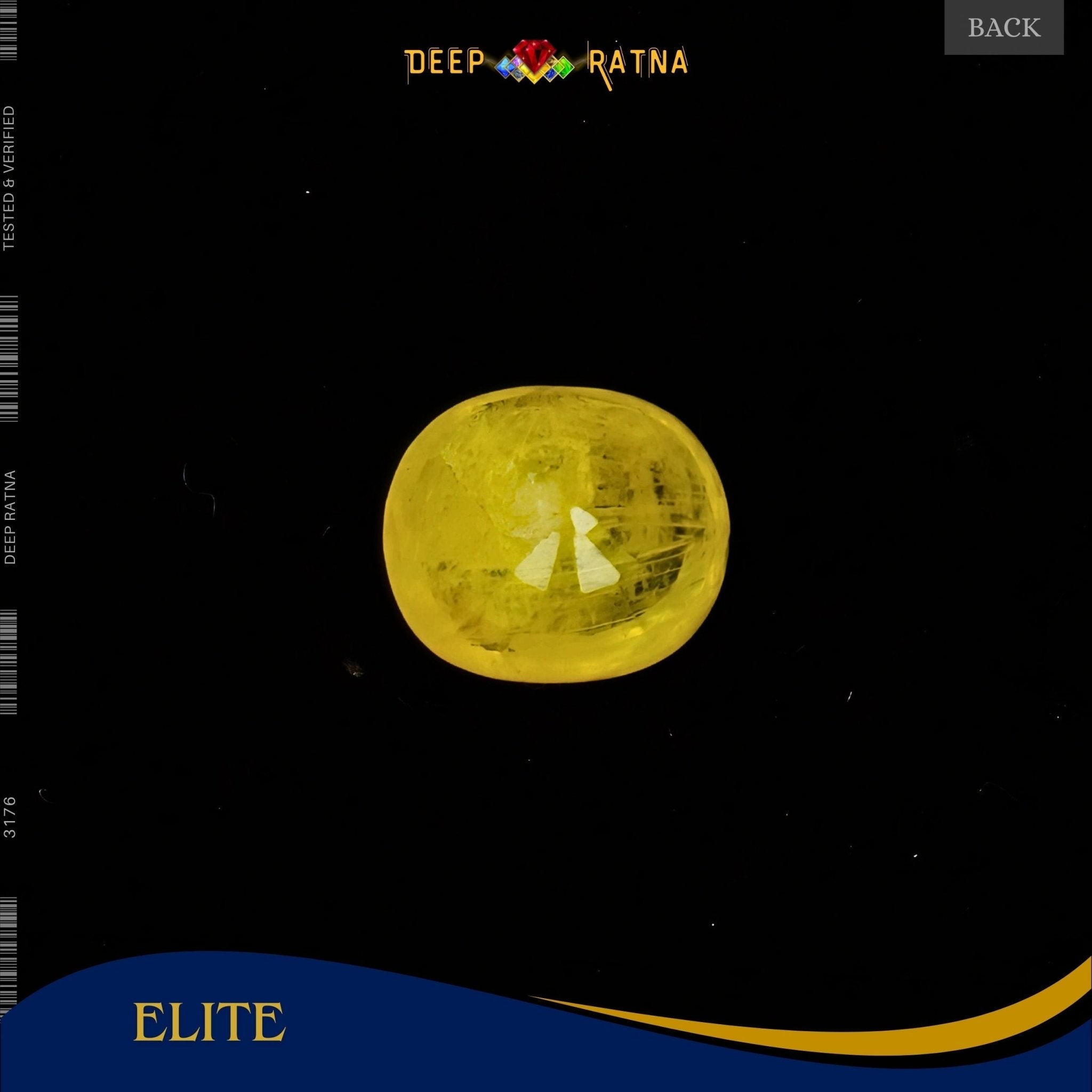 Yellow Sapphire 2.85 Carat (Thailand) - Deep Ratna