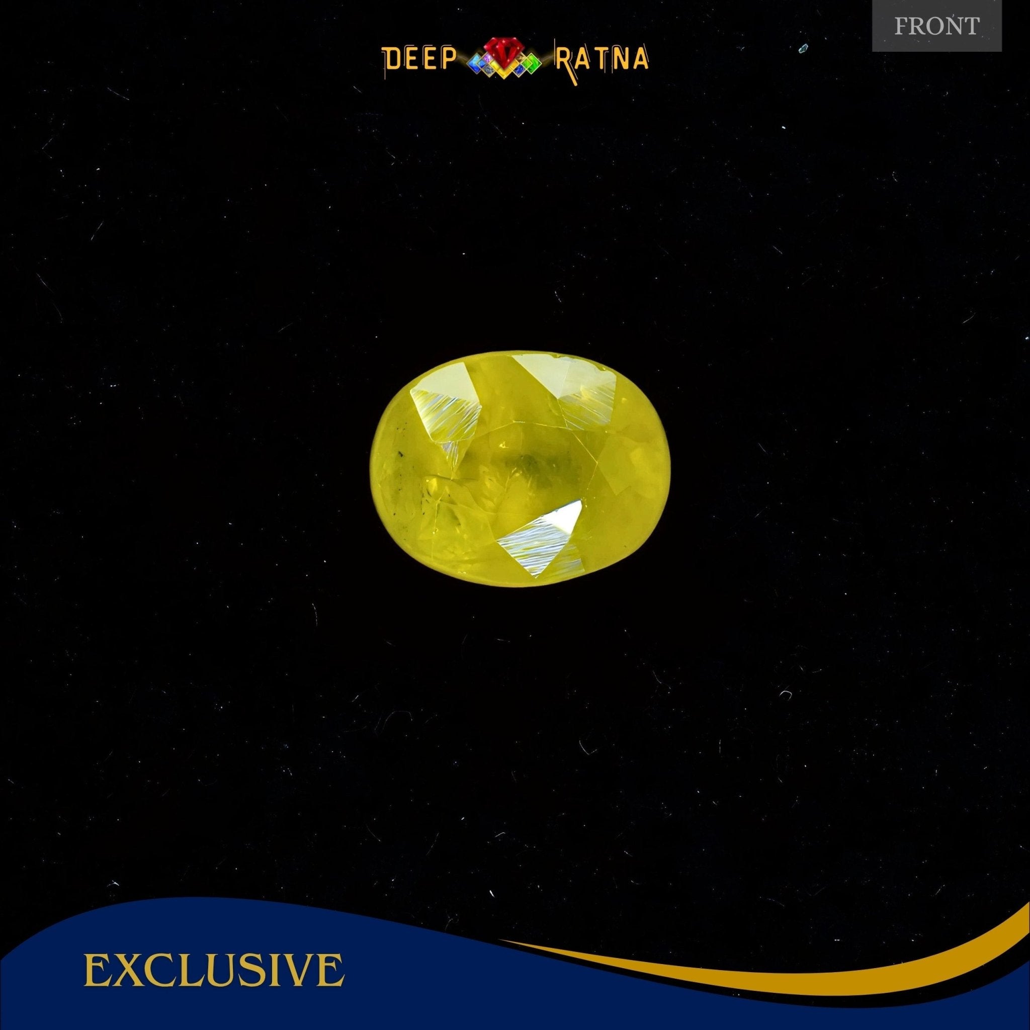 Yellow Sapphire 2.86 Carat (Thailand) - Deep Ratna