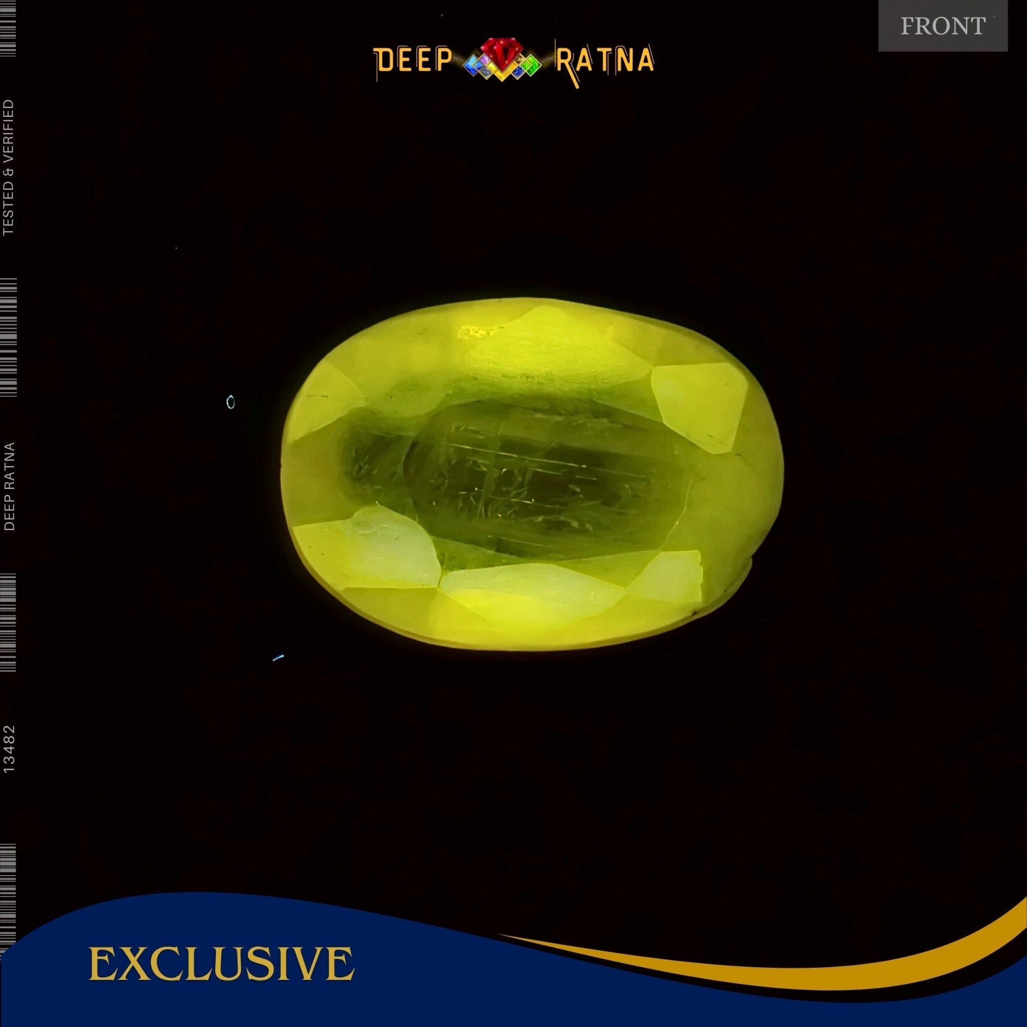 Yellow Sapphire 2.87 Carat (Thailand) - Deep Ratna