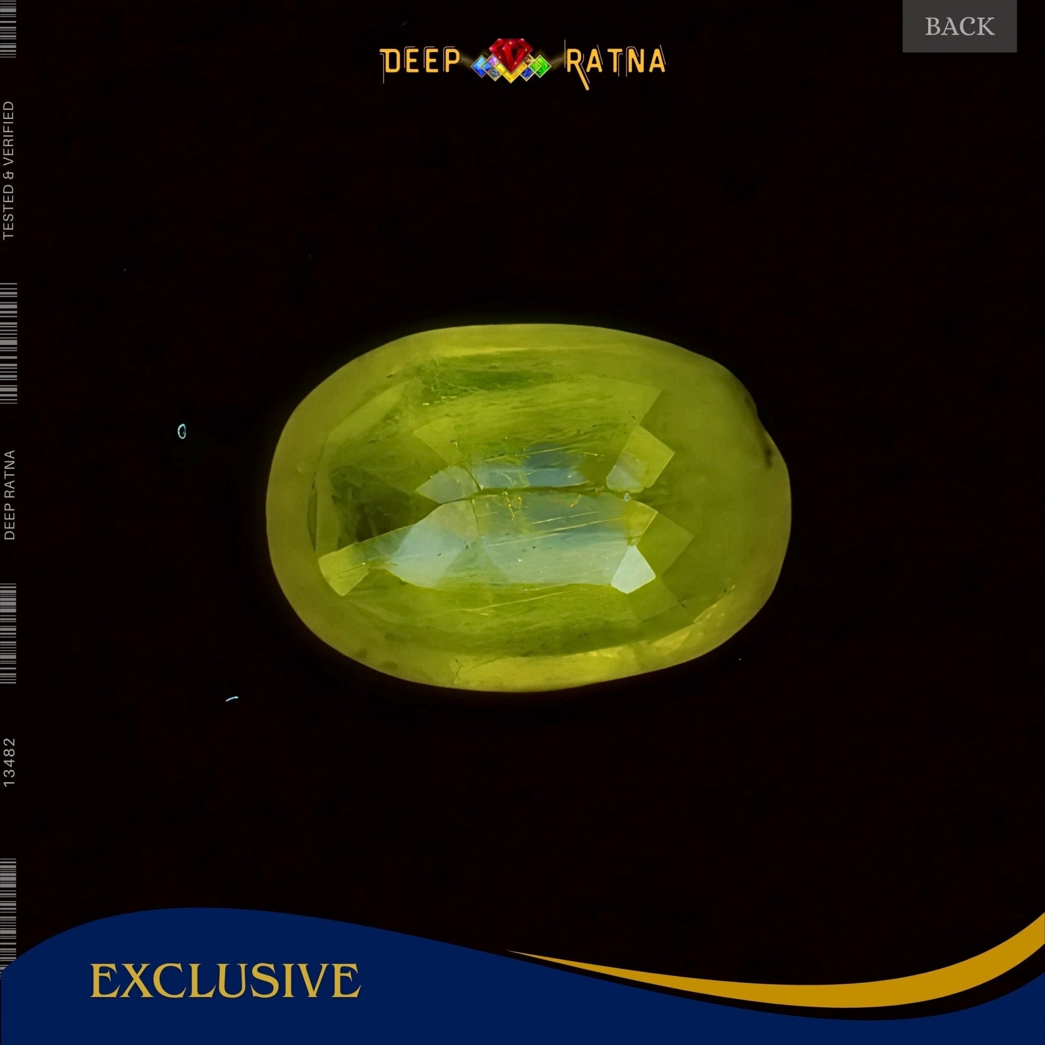 Yellow Sapphire 2.87 Carat (Thailand) - Deep Ratna