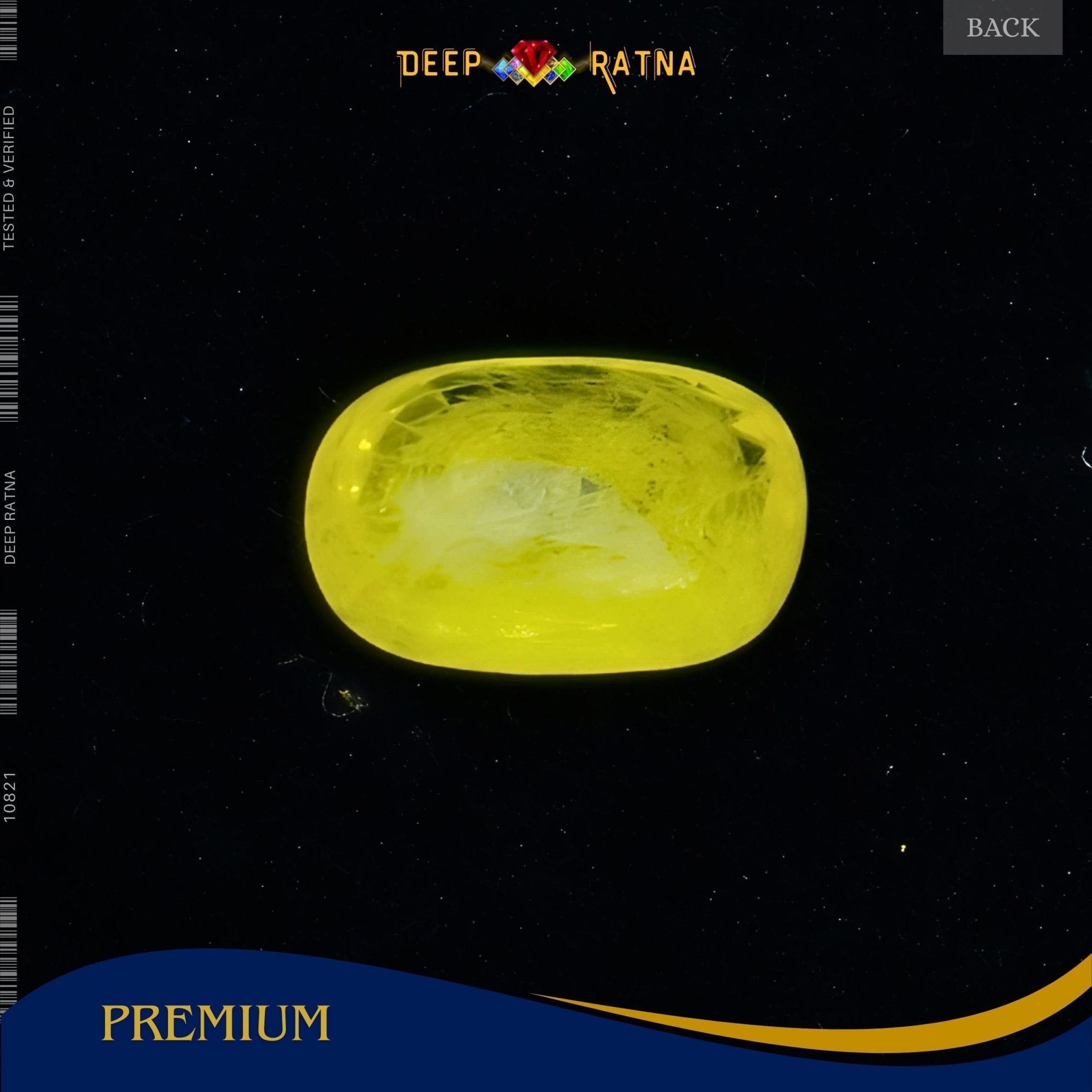 Yellow Sapphire 2.88 Carat (Thailand) - Deep Ratna