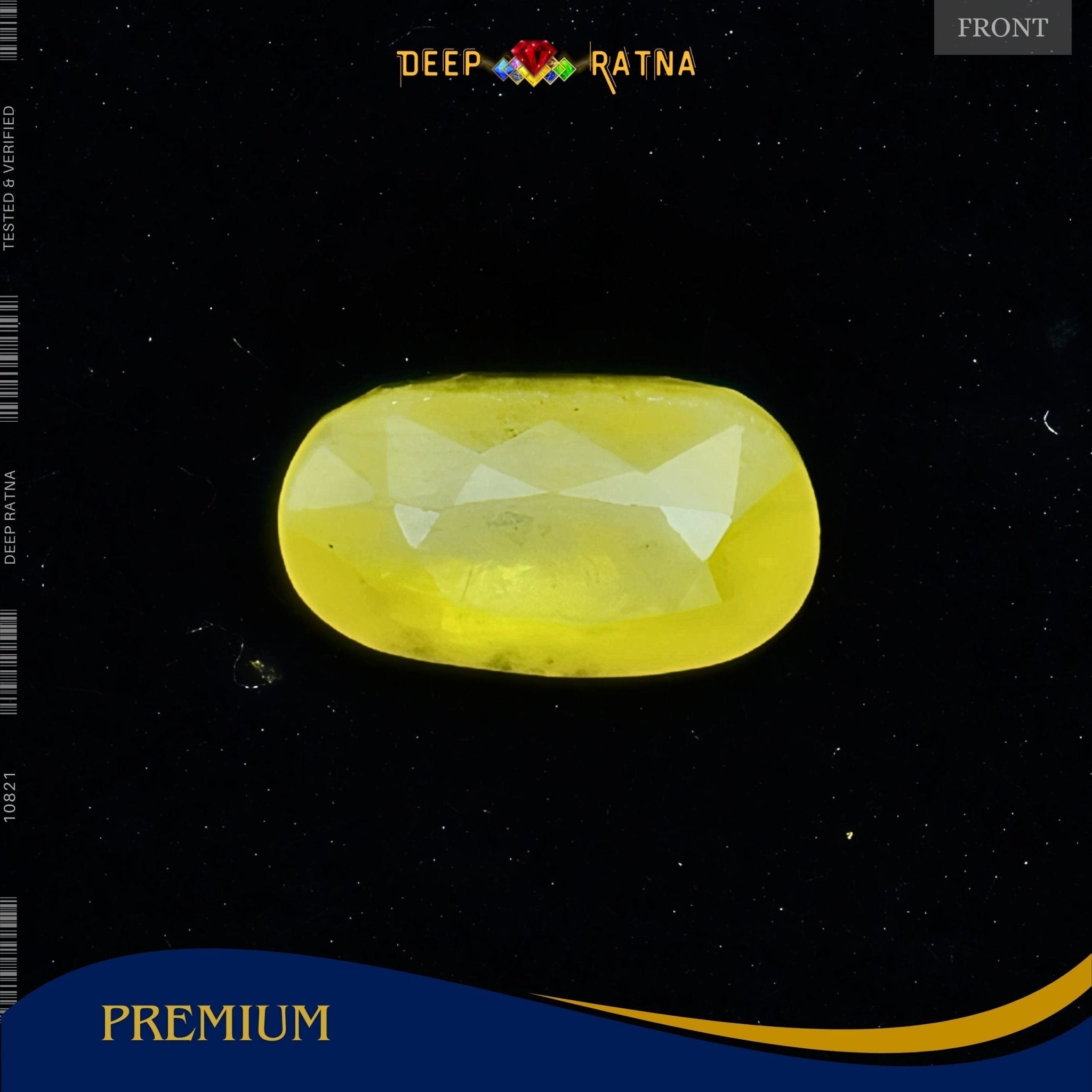 Yellow Sapphire 2.88 Carat (Thailand) - Deep Ratna