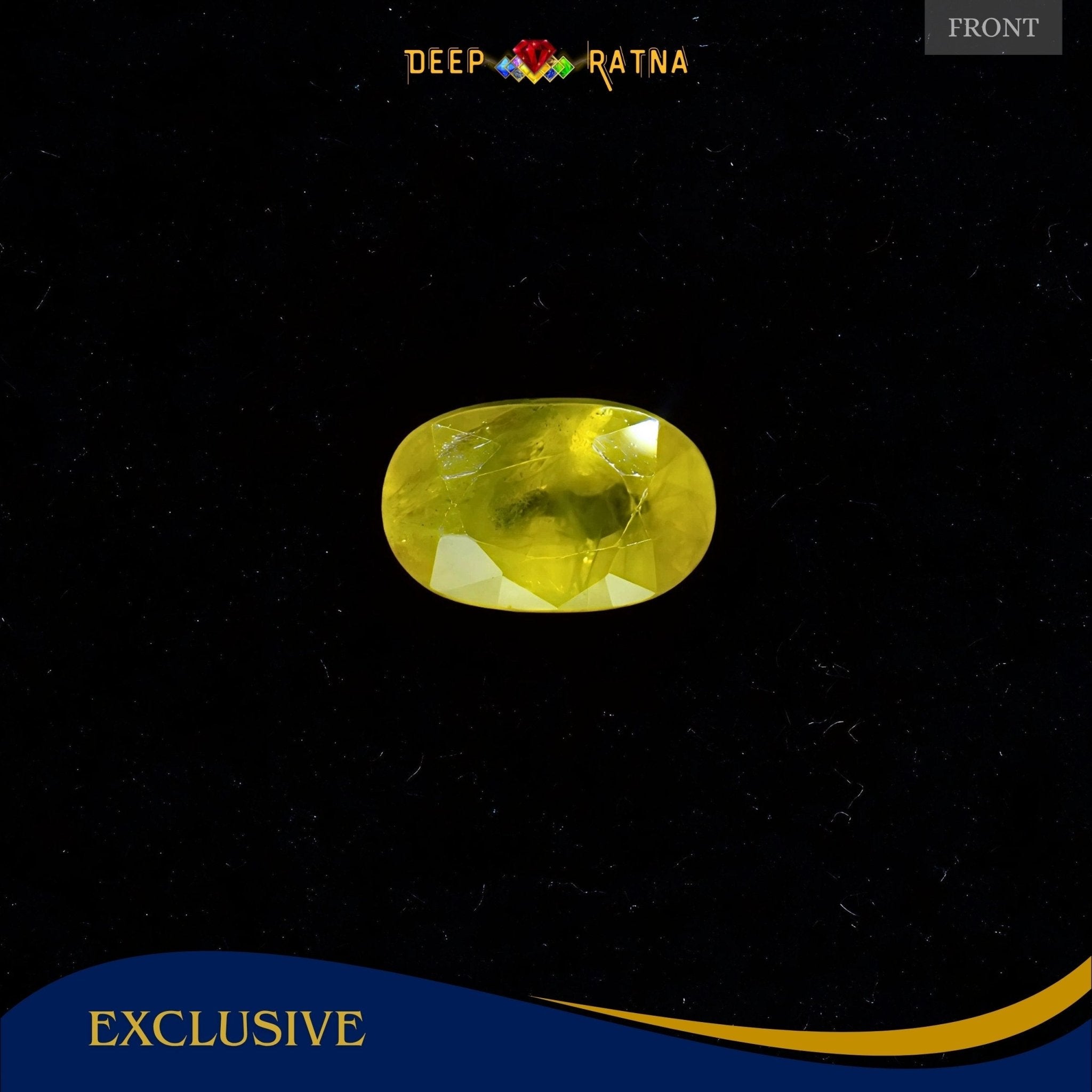 Yellow Sapphire 2.90 Carat (Thailand) - Deep Ratna