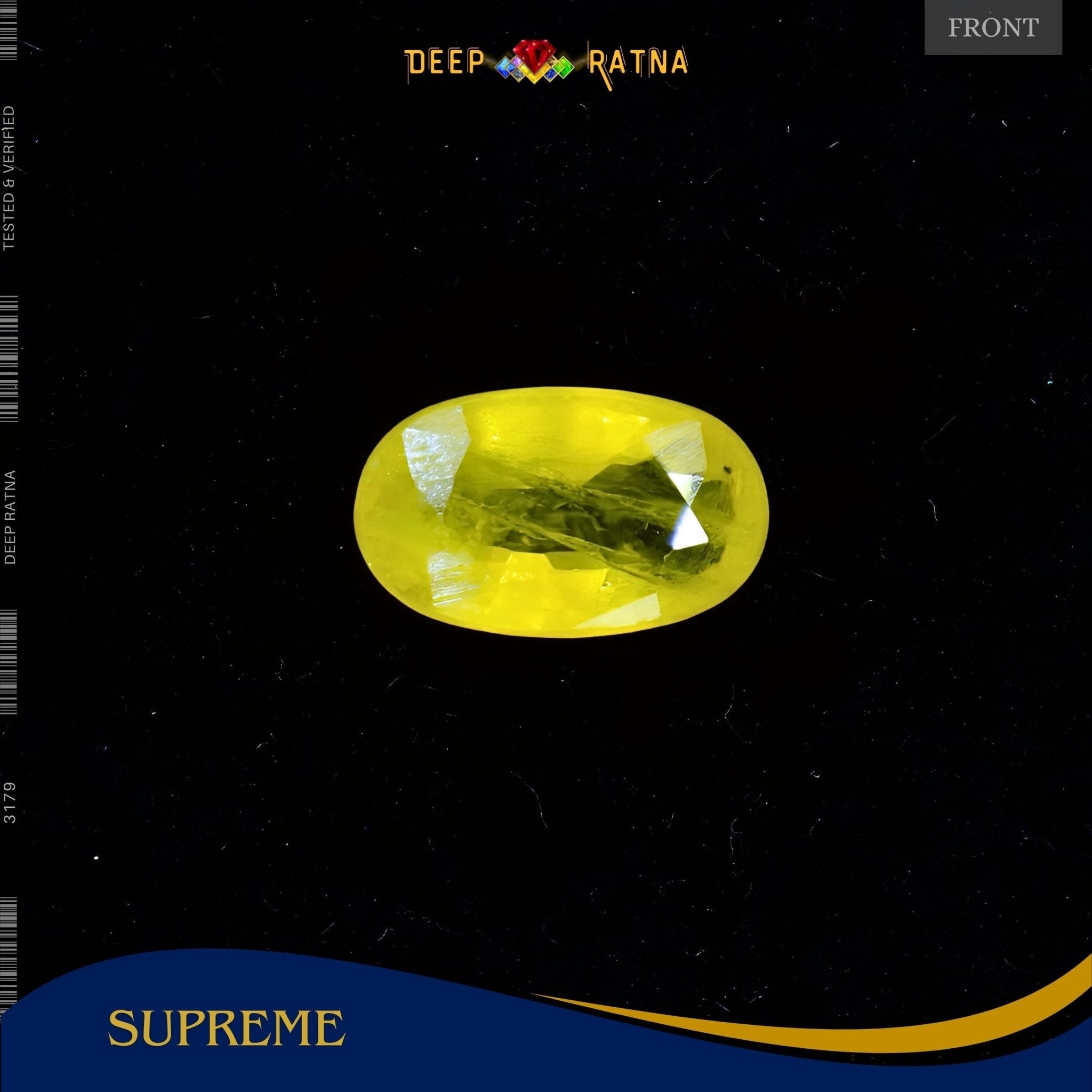 Yellow Sapphire 2.90 Carat (Thailand) - Deep Ratna
