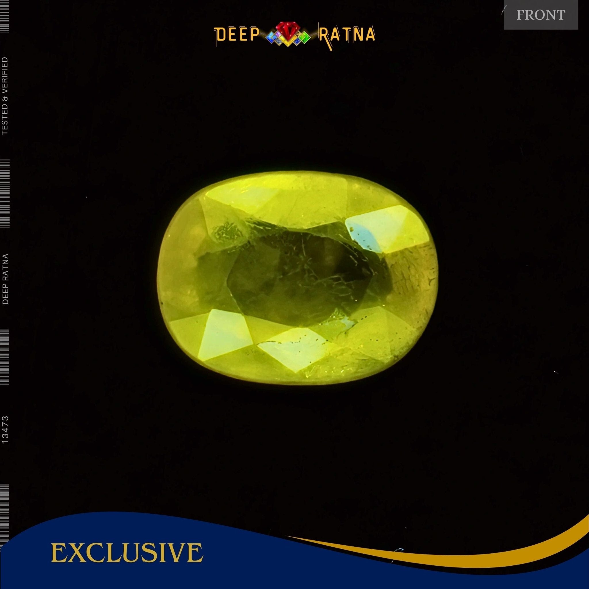 Yellow Sapphire 2.96 Carat (Thailand) - Deep Ratna