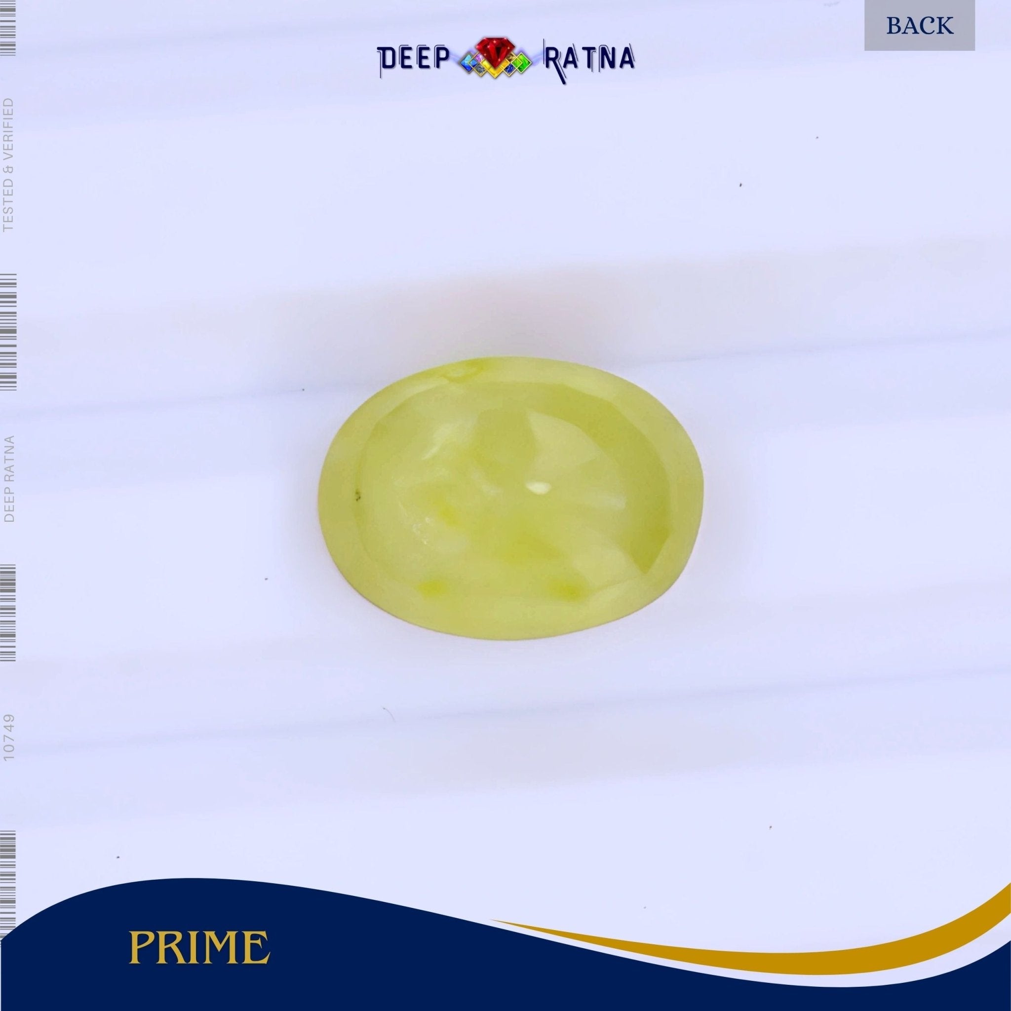 Yellow Sapphire 2.96 Carat (Thailand) - Deep Ratna