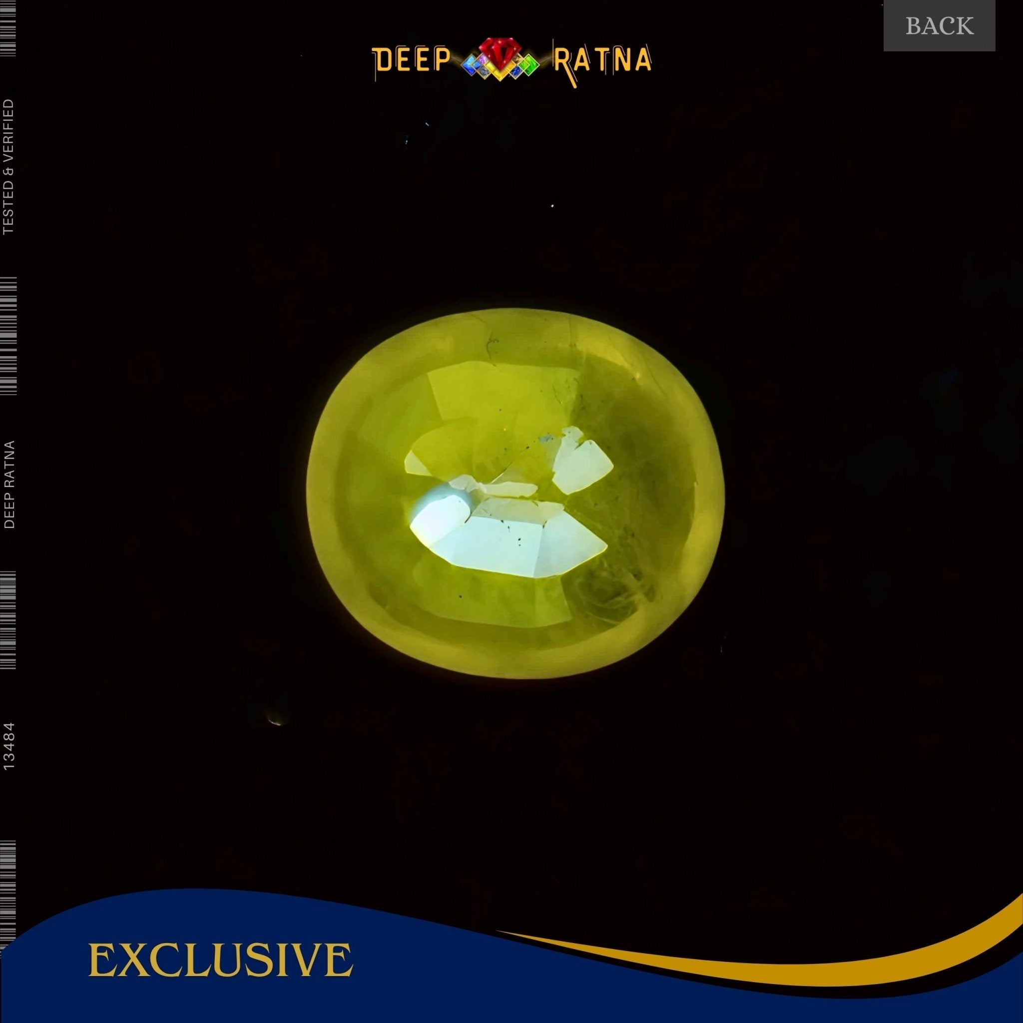 Yellow Sapphire 2.96 Carat (Thailand) - Deep Ratna