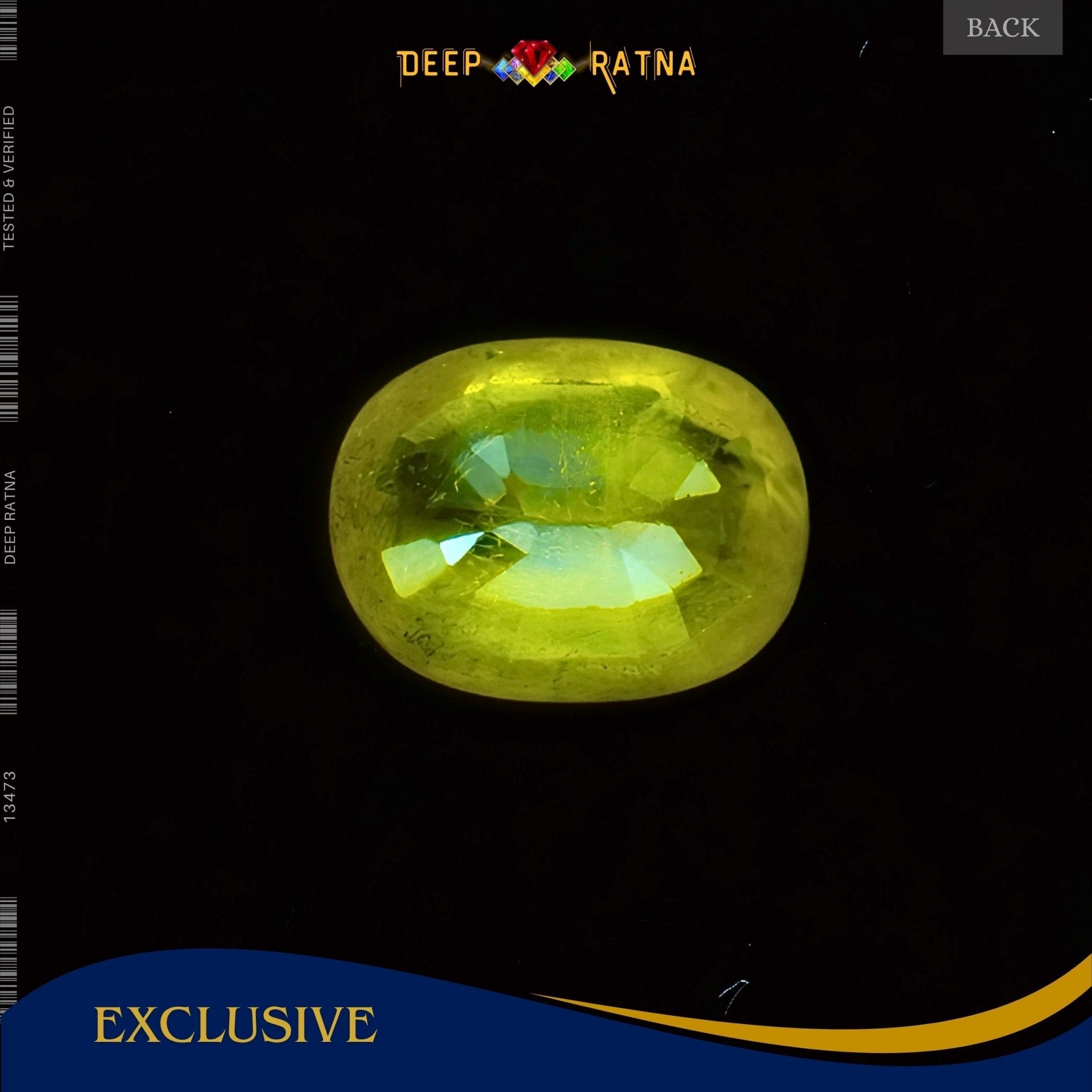 Yellow Sapphire 2.96 Carat (Thailand) - Deep Ratna