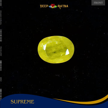 Yellow Sapphire 3 Carat (Thailand) - Deep Ratna