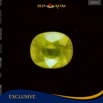 Yellow Sapphire 3.01 Carat (Thailand) - Deep Ratna