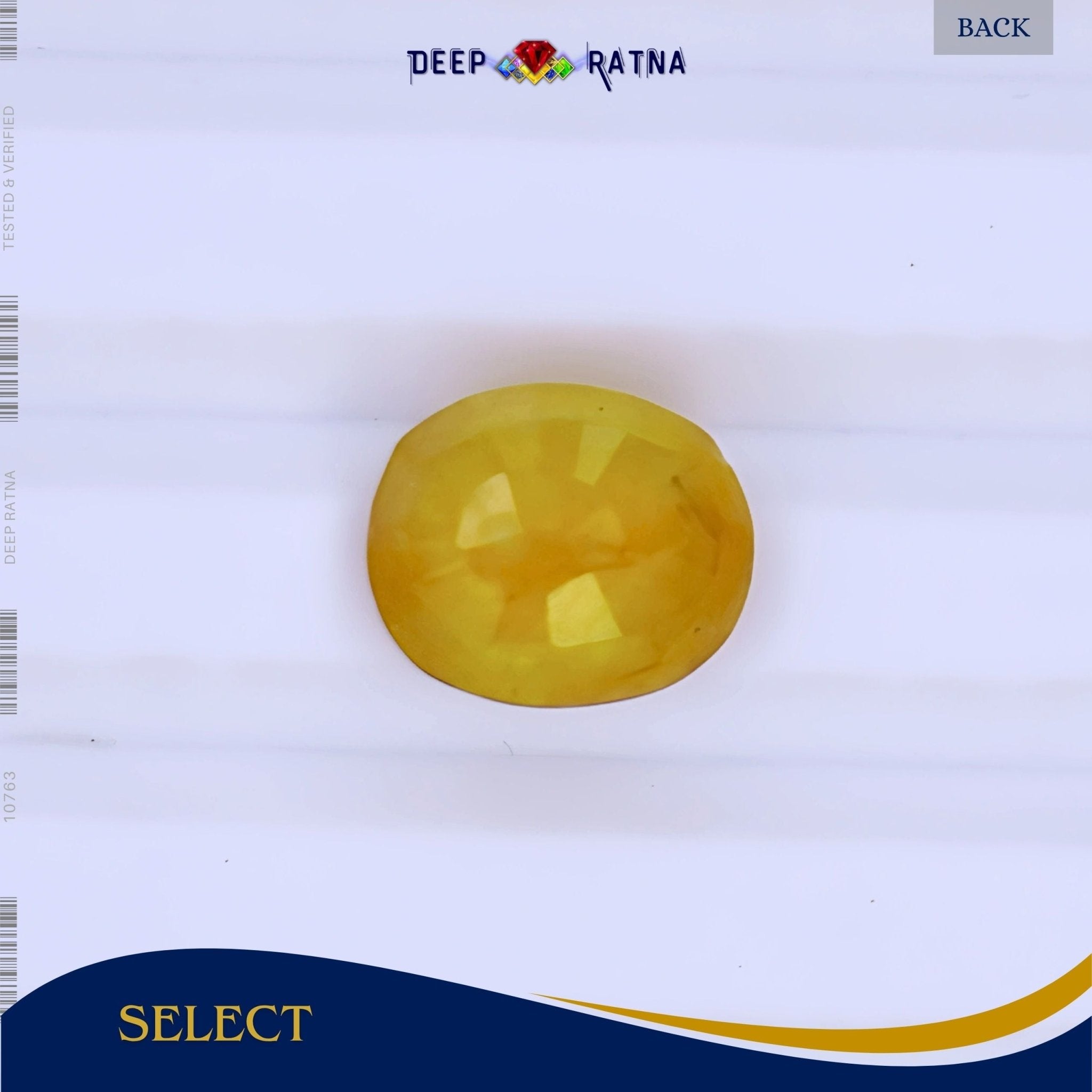 Yellow Sapphire 3.01 Carat (Thailand) - Deep Ratna
