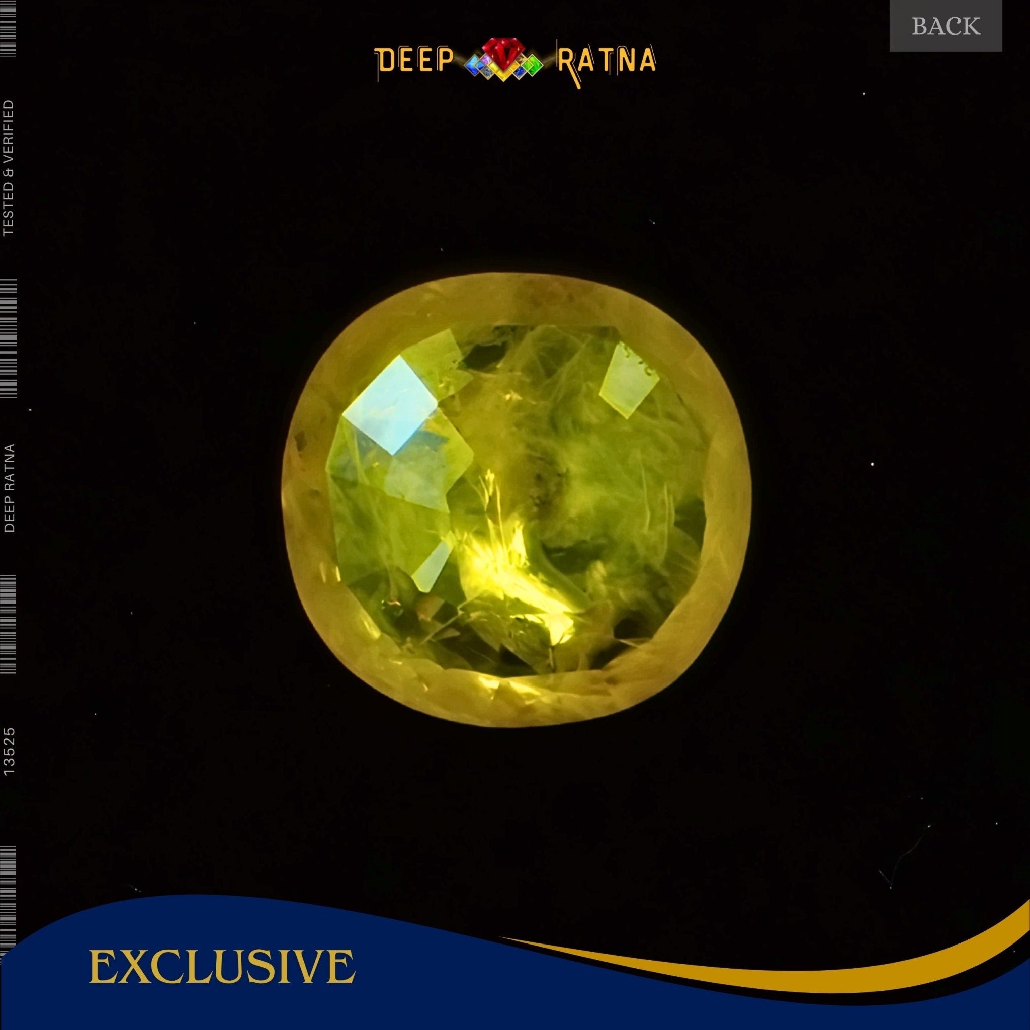Yellow Sapphire 3.02 Carat (Thailand) - Deep Ratna