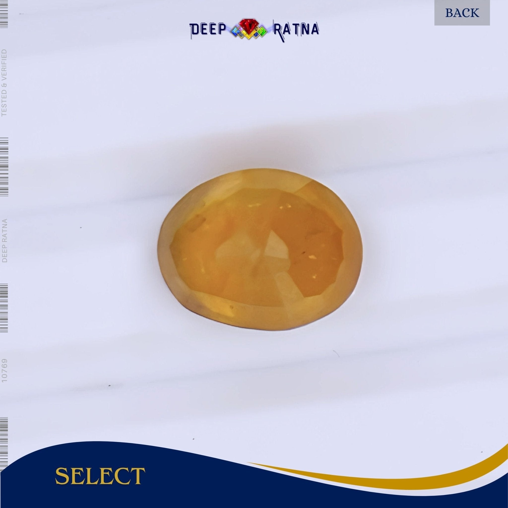 Yellow Sapphire 3.02 Carat (Thailand) - Deep Ratna
