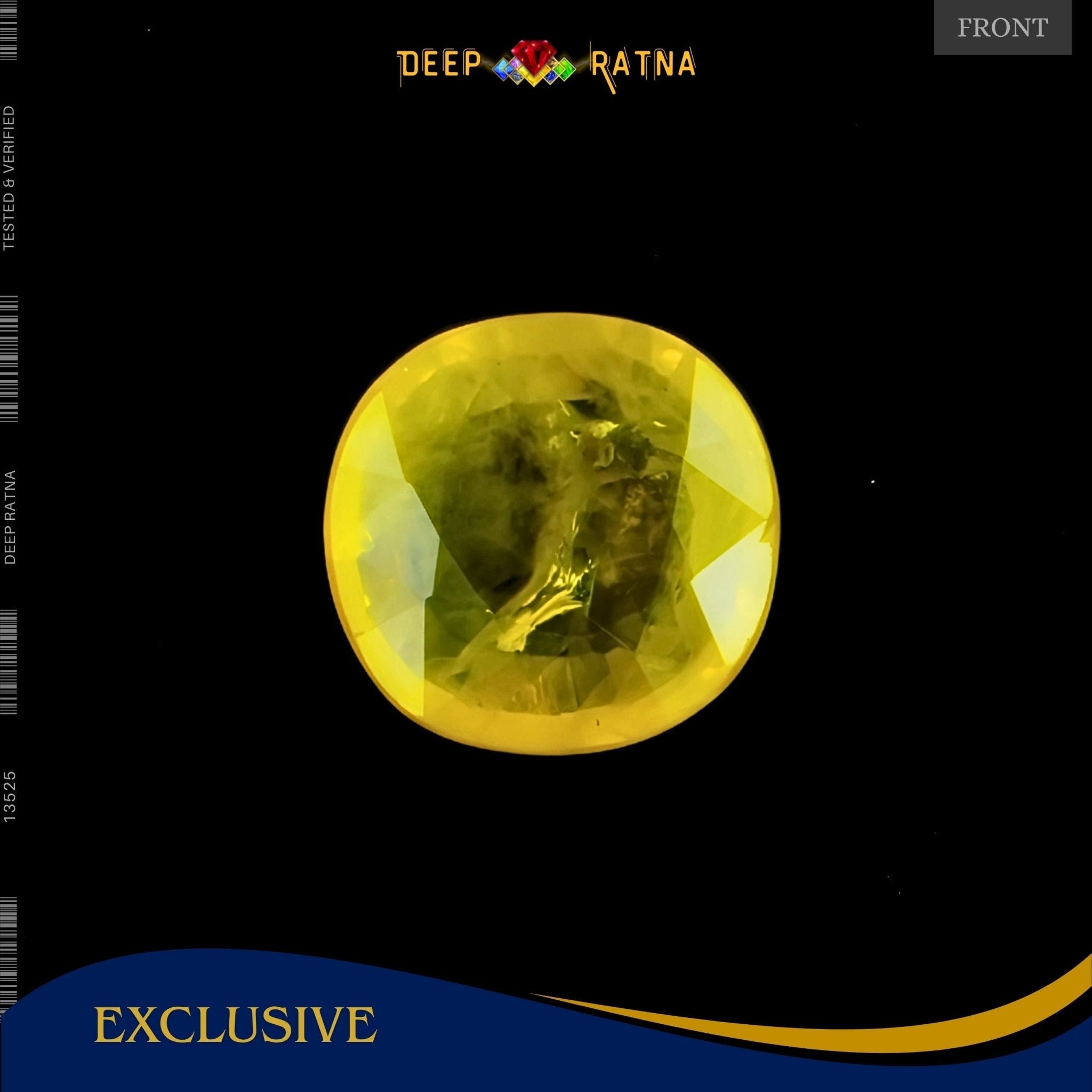 Yellow Sapphire 3.02 Carat (Thailand) - Deep Ratna