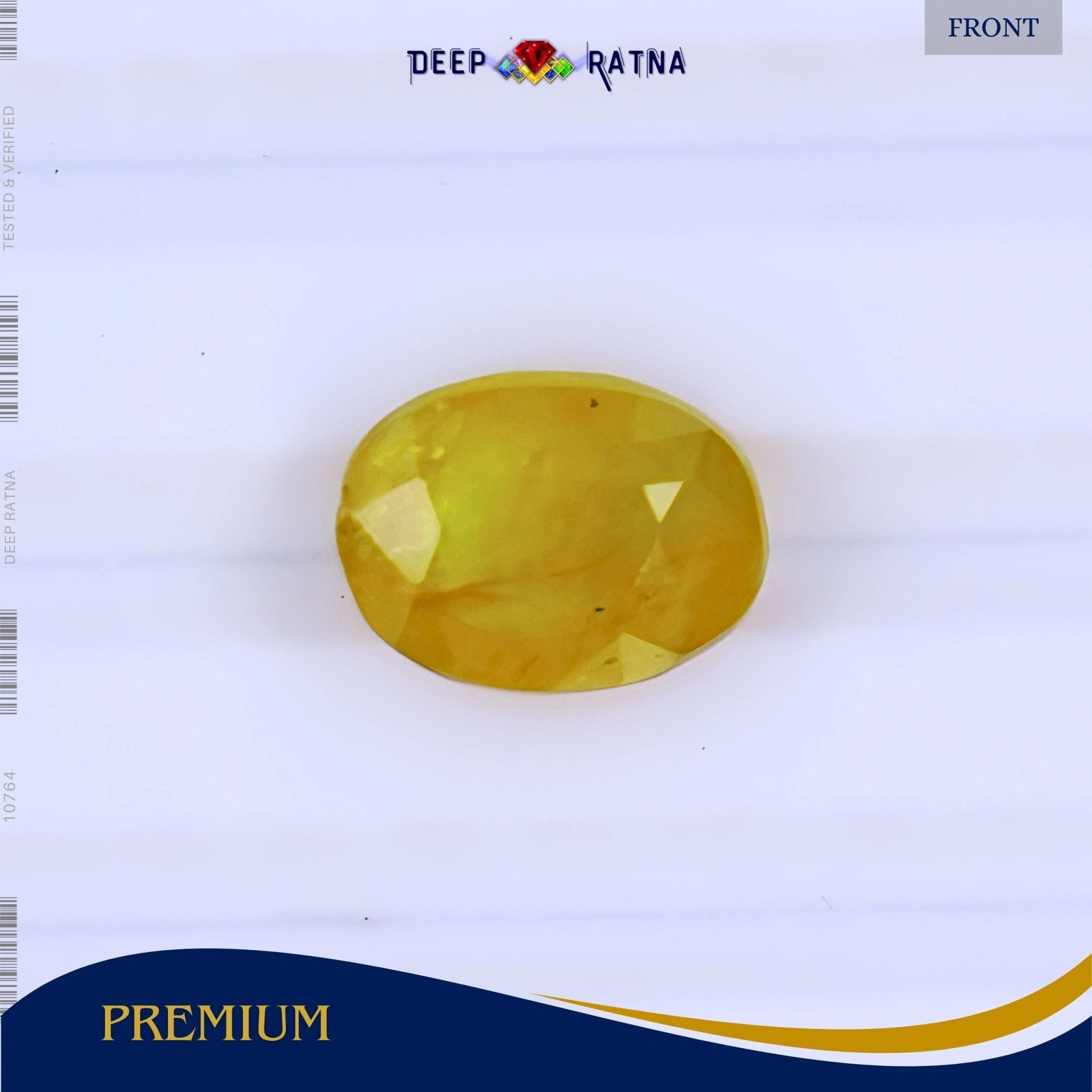 Yellow Sapphire 3.02 Carat (Thailand) - Deep Ratna
