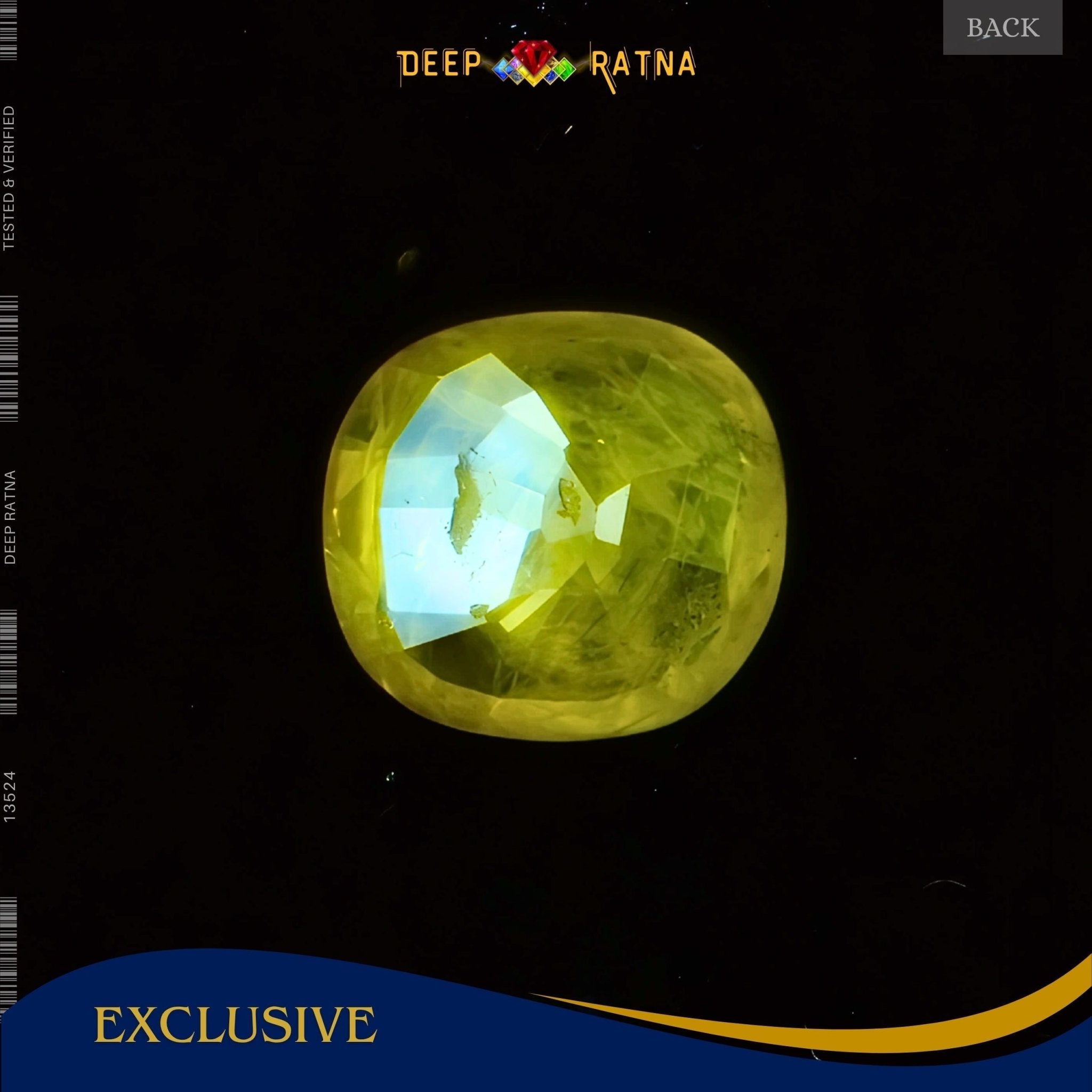 Yellow Sapphire 3.03 Carat (Thailand) - Deep Ratna