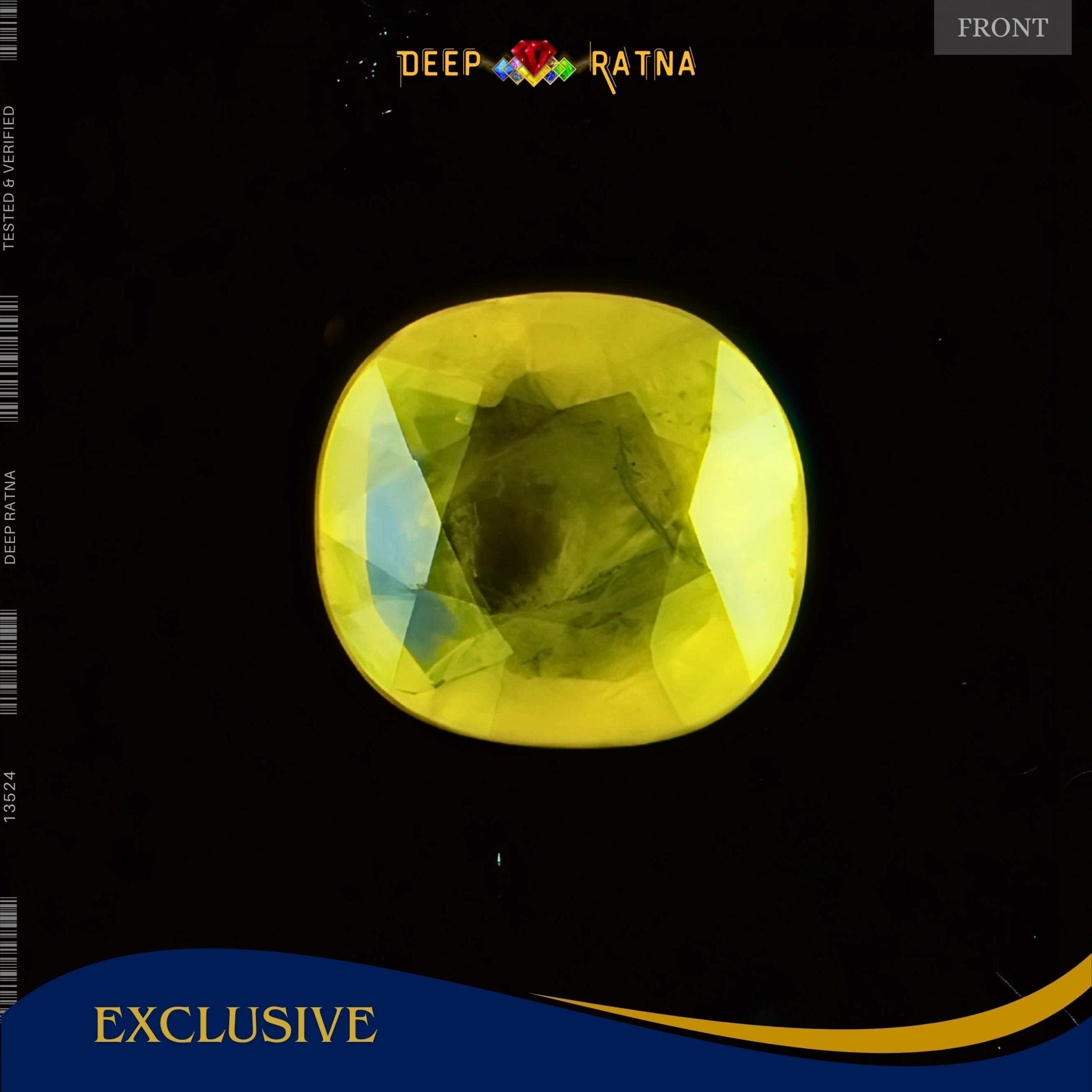 Yellow Sapphire 3.03 Carat (Thailand) - Deep Ratna