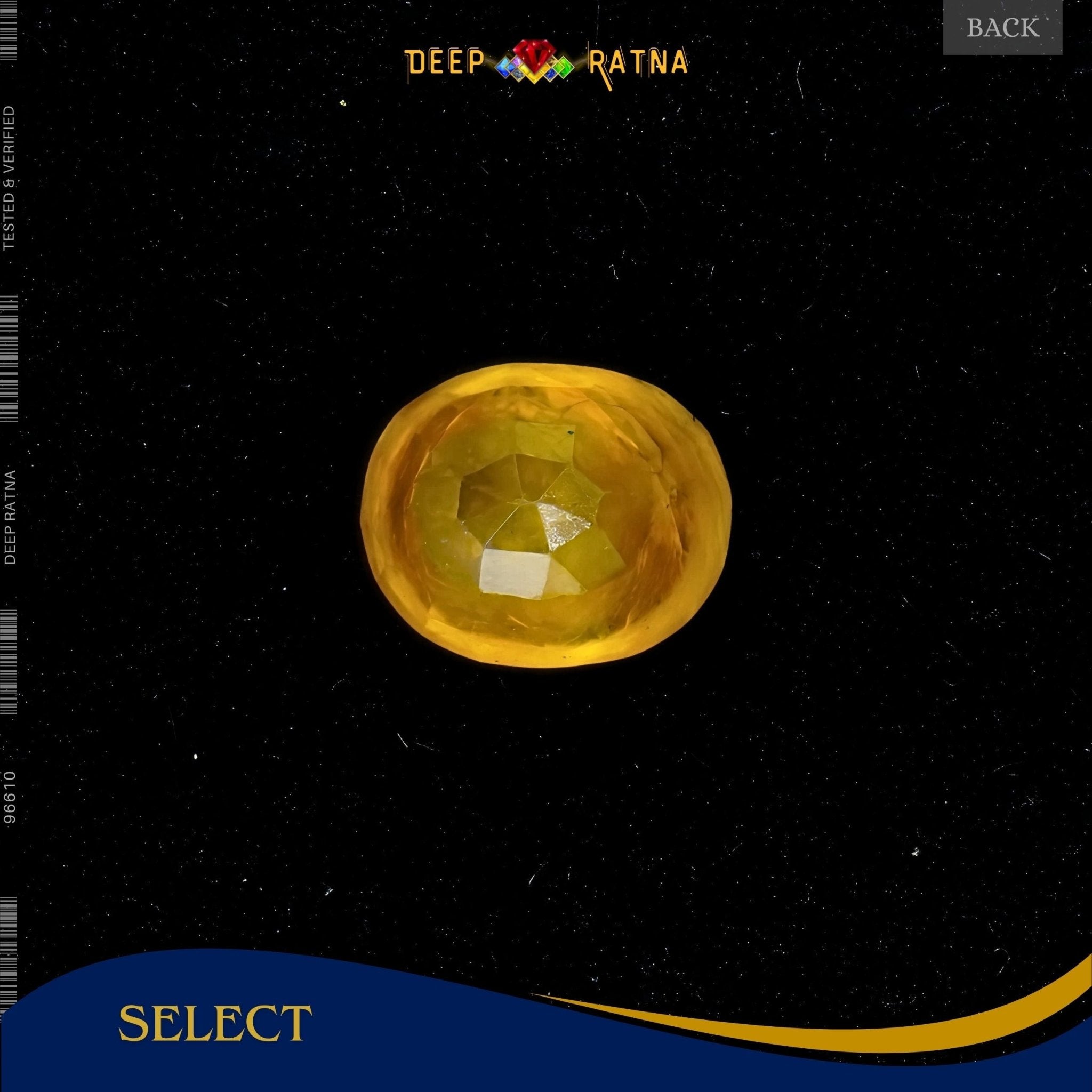 Yellow Sapphire 3.05 Carat (Thailand) - Deep Ratna
