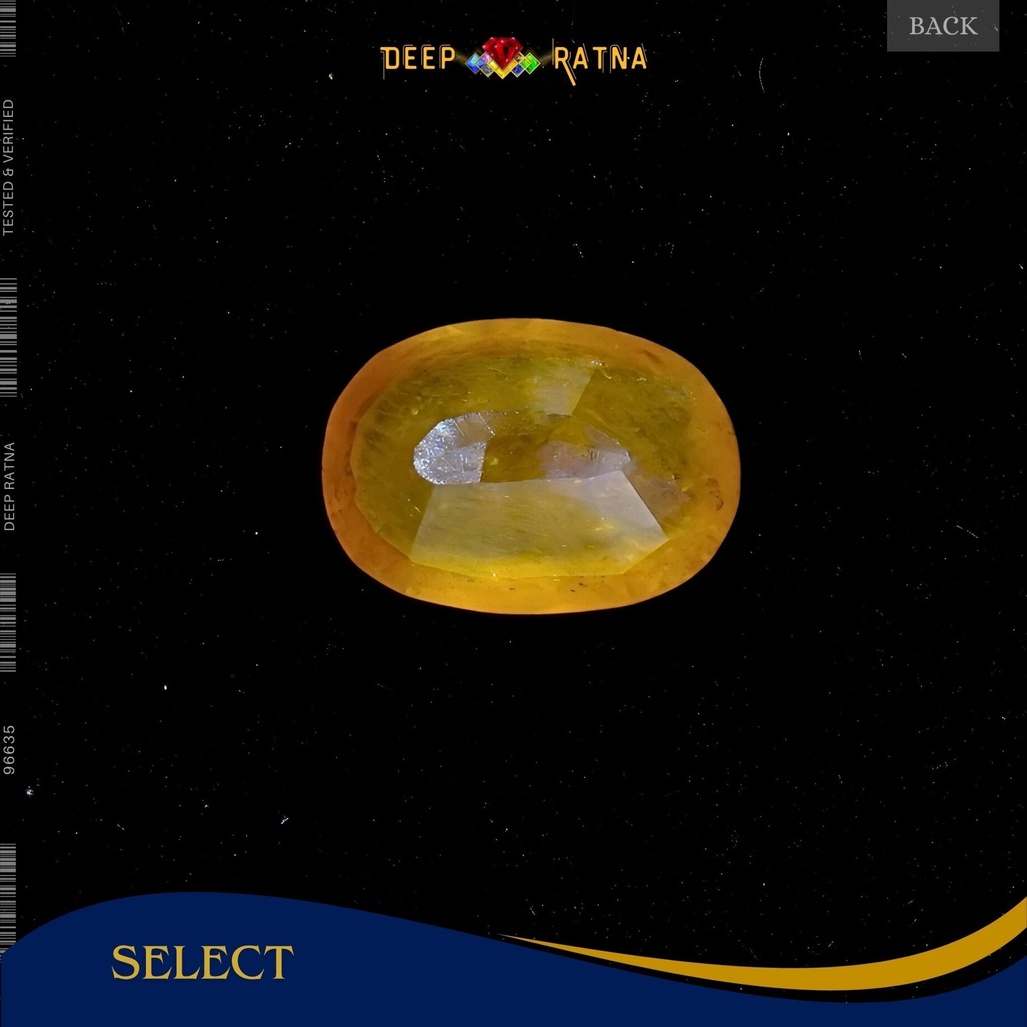 Yellow Sapphire 3.05 Carat (Thailand) - Deep Ratna