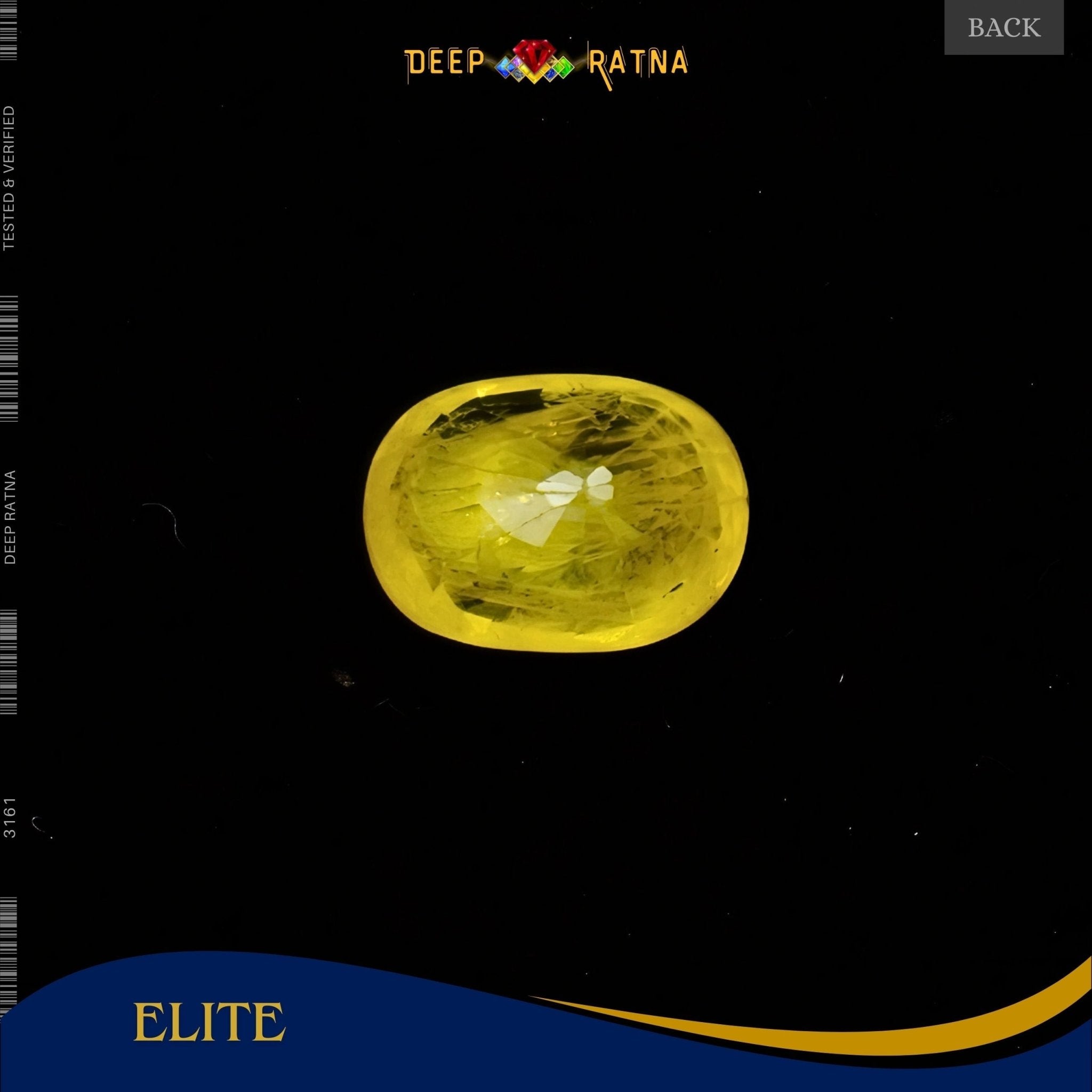 Yellow Sapphire 3.05 Carat (Thailand) - Deep Ratna