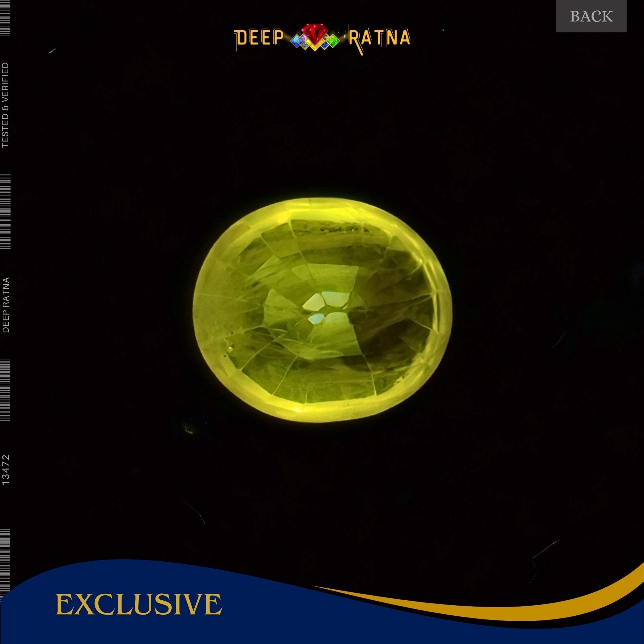 Yellow Sapphire 3.06 Carat (Thailand) - Deep Ratna