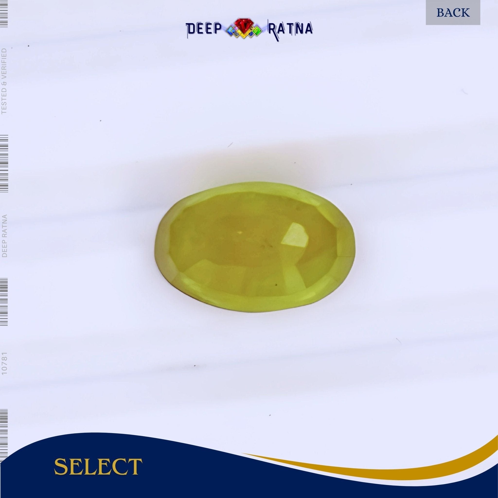 Yellow Sapphire 3.07 Carat (Thailand) - Deep Ratna