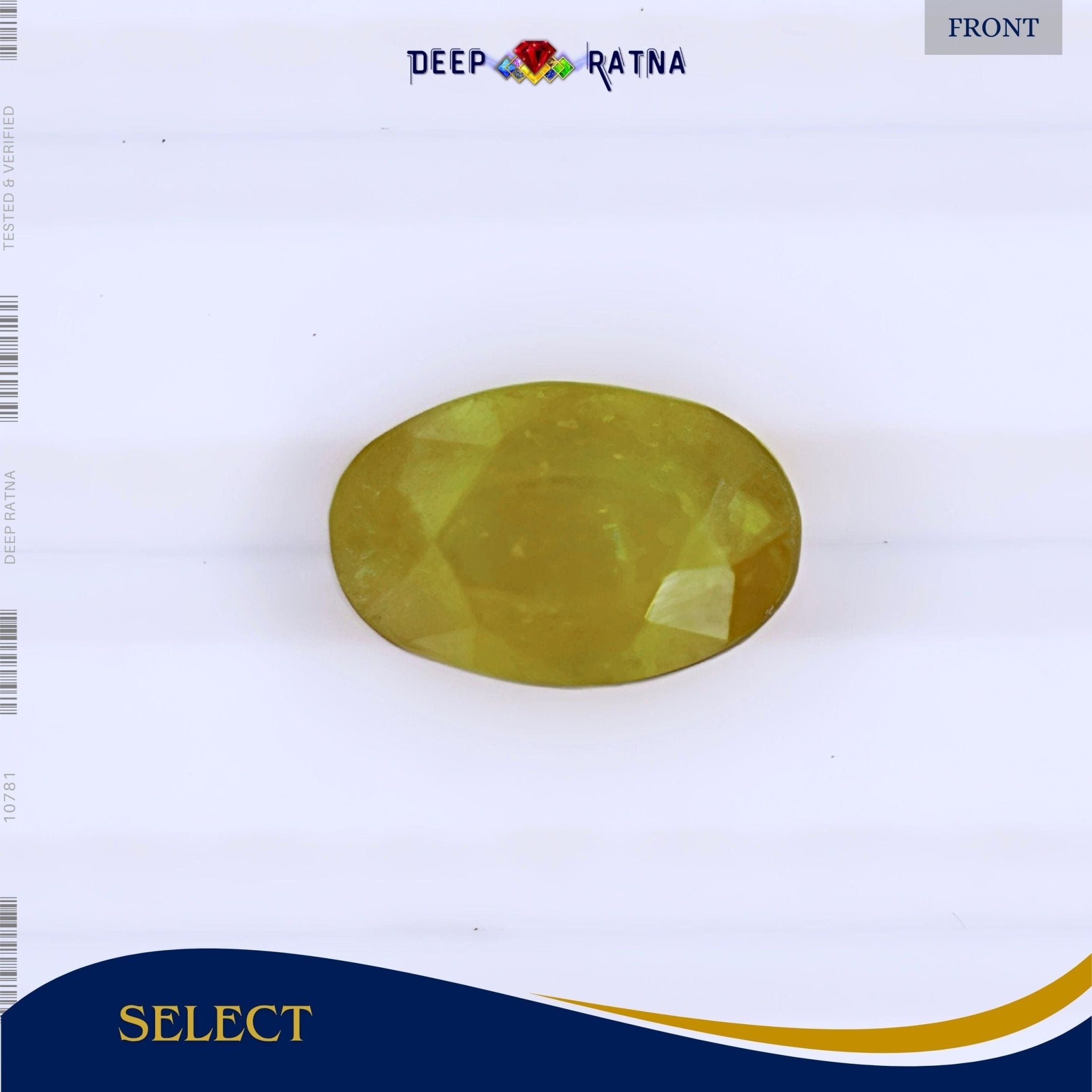 Yellow Sapphire 3.07 Carat (Thailand) - Deep Ratna
