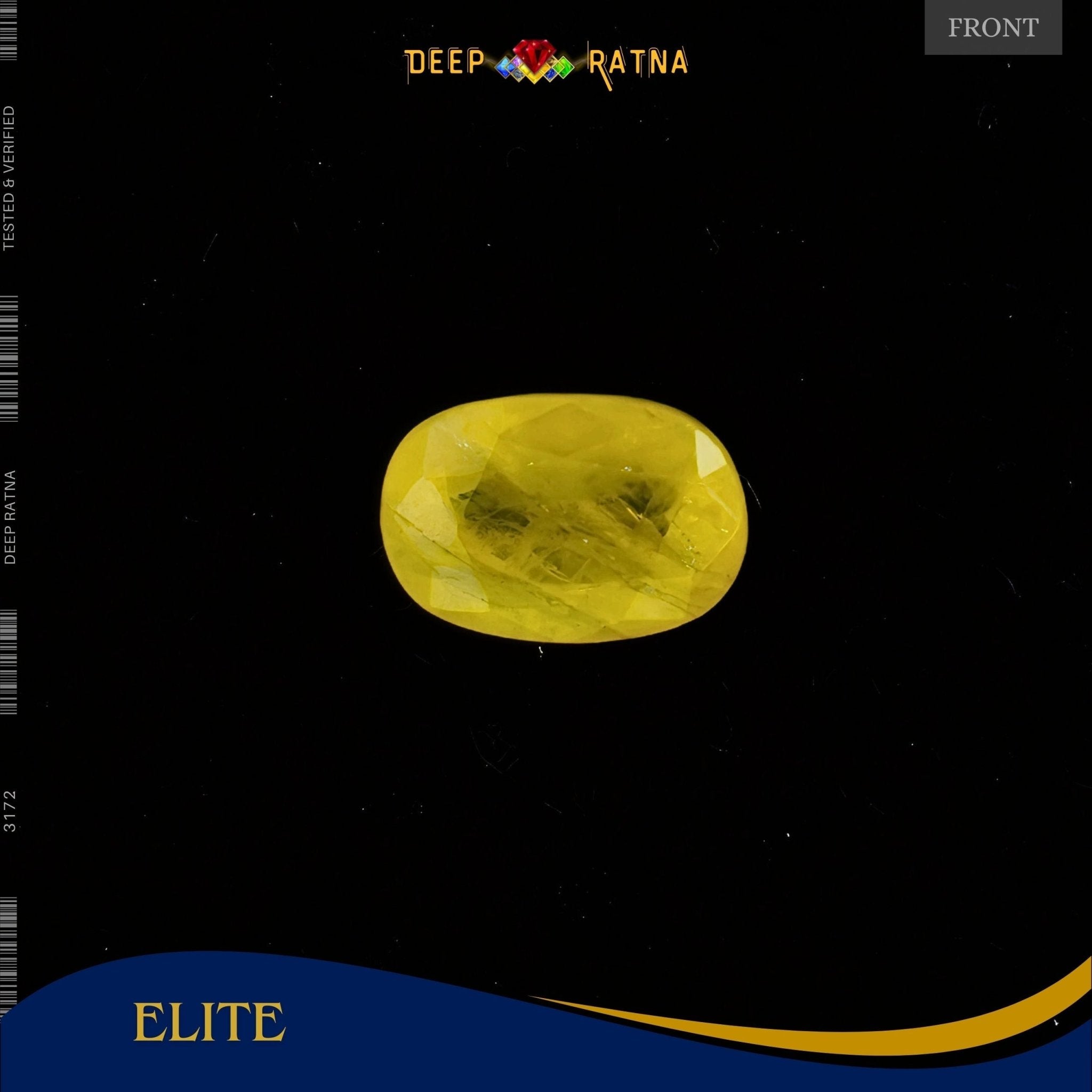 Yellow Sapphire 3.10 Carat (Thailand) - Deep Ratna
