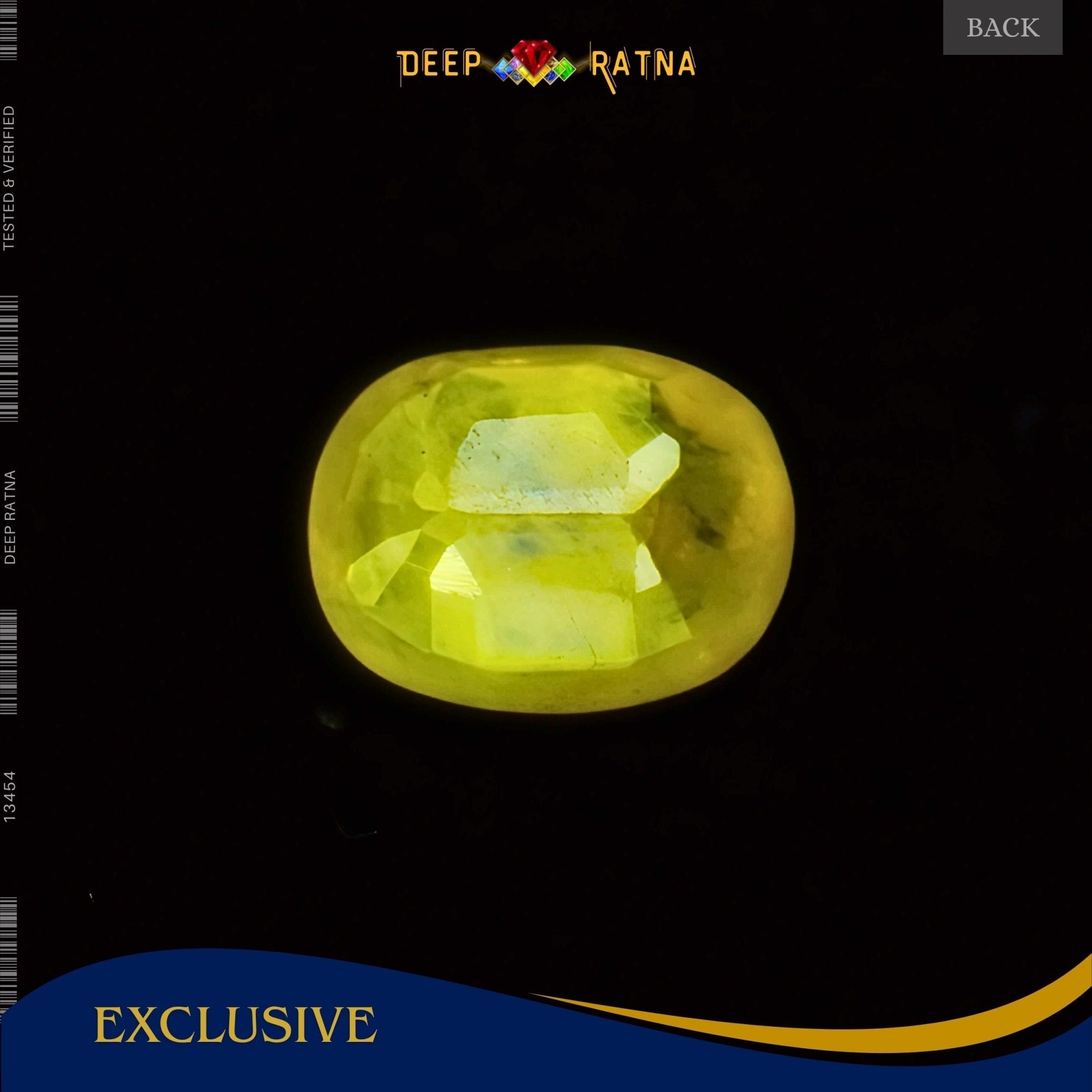 Yellow Sapphire 3.11 Carat (Thailand) - Deep Ratna