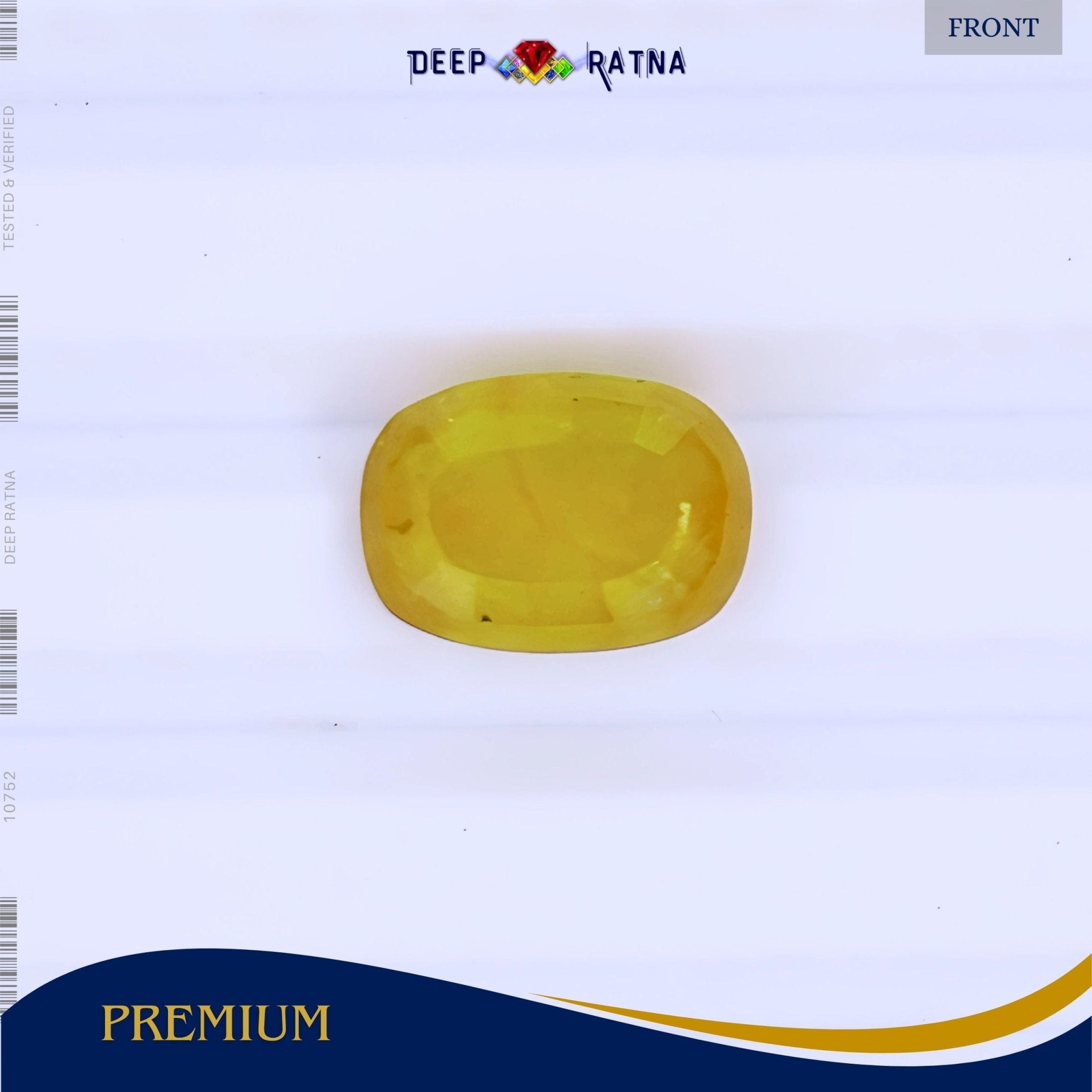 Yellow Sapphire 3.11 Carat (Thailand) - Deep Ratna