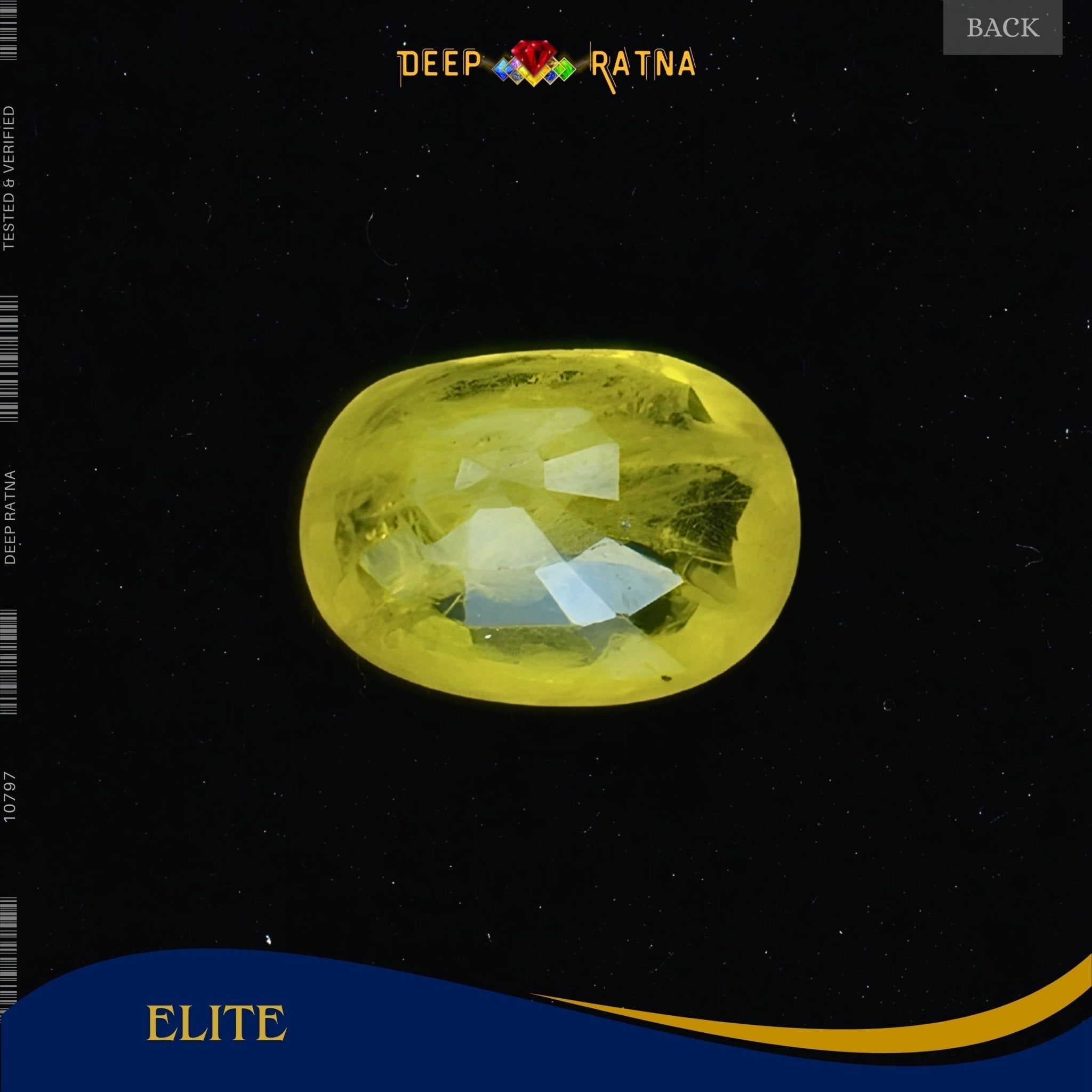 Yellow Sapphire 3.12 Carat (Thailand) - Deep Ratna