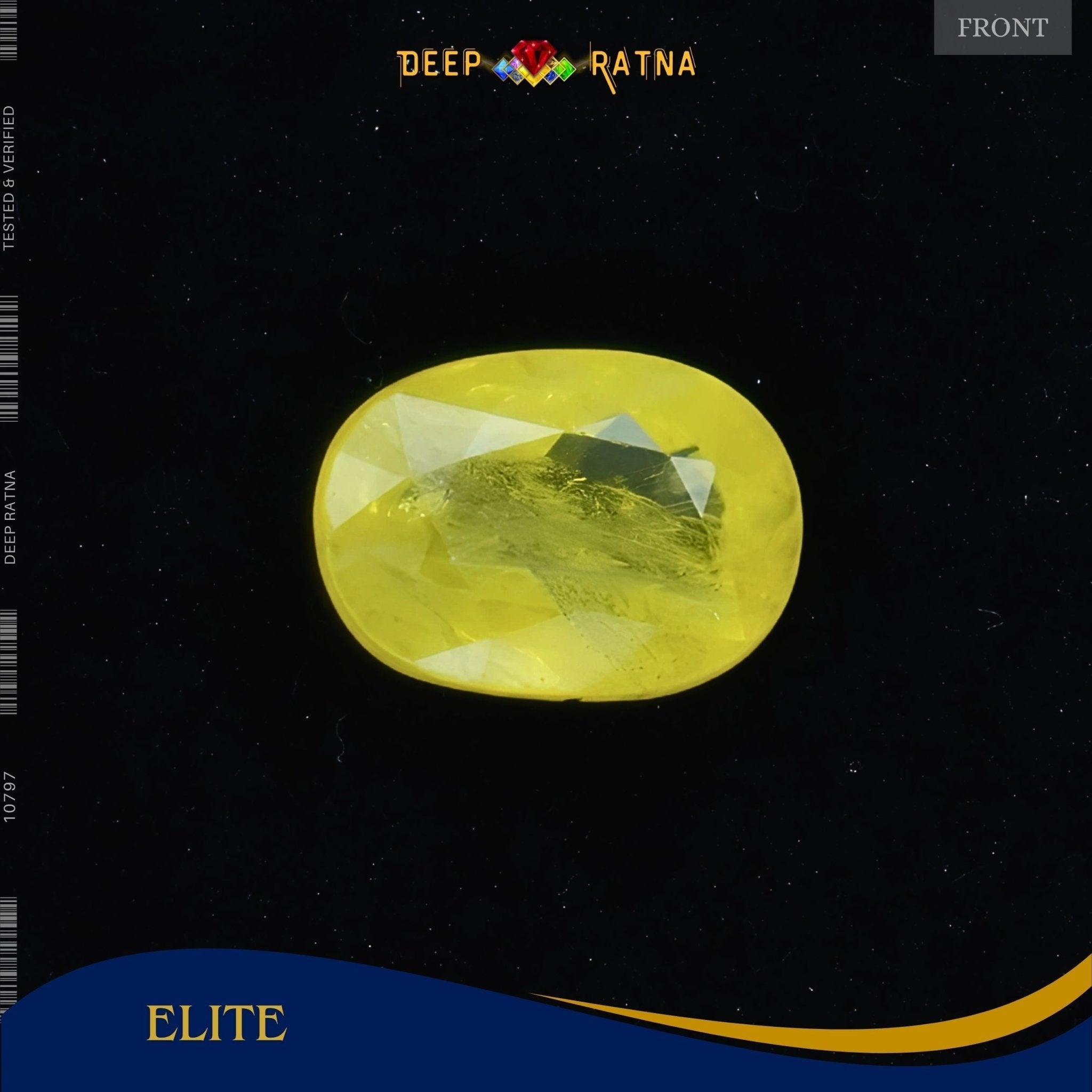 Yellow Sapphire 3.12 Carat (Thailand) - Deep Ratna