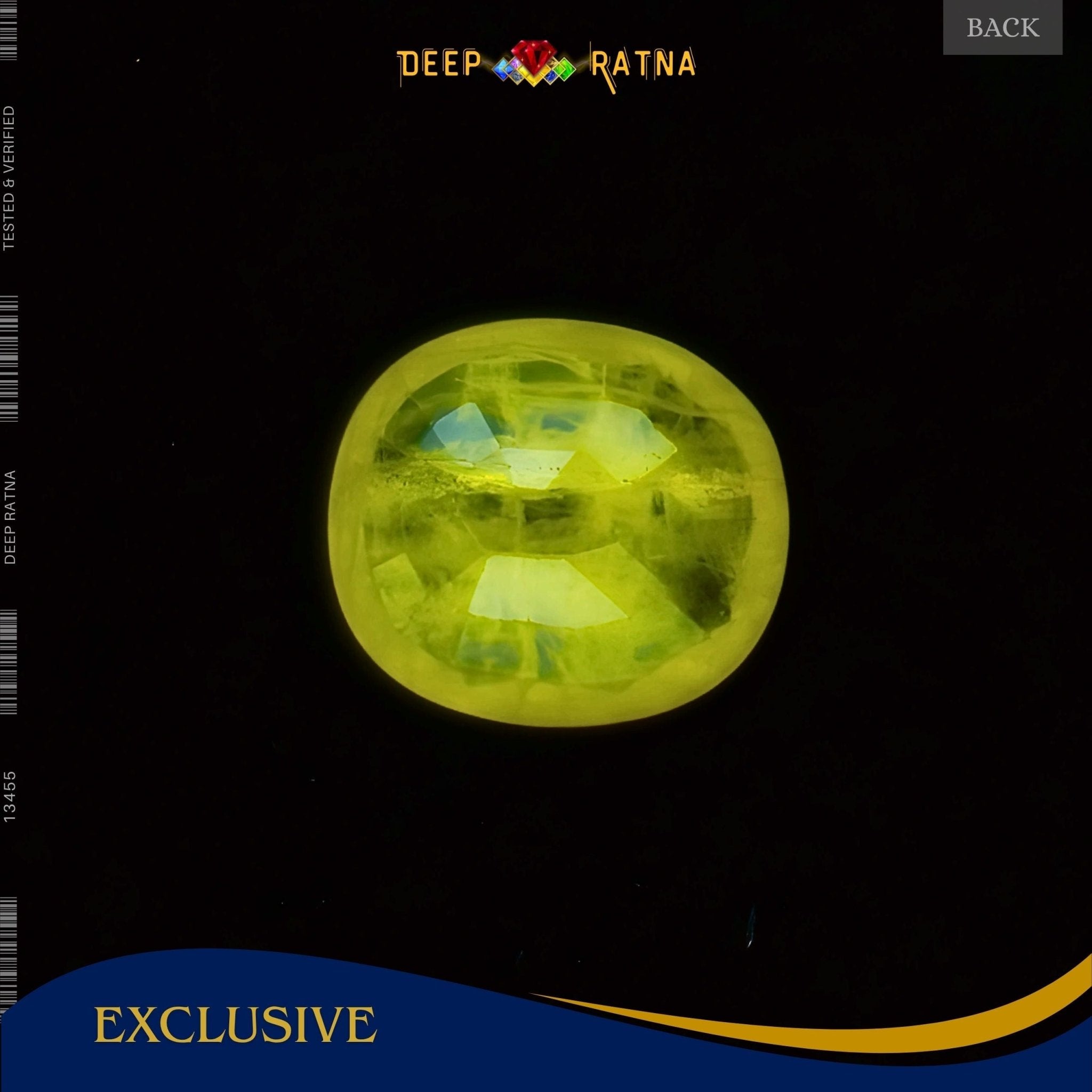 Yellow Sapphire 3.12 Carat (Thailand) - Deep Ratna